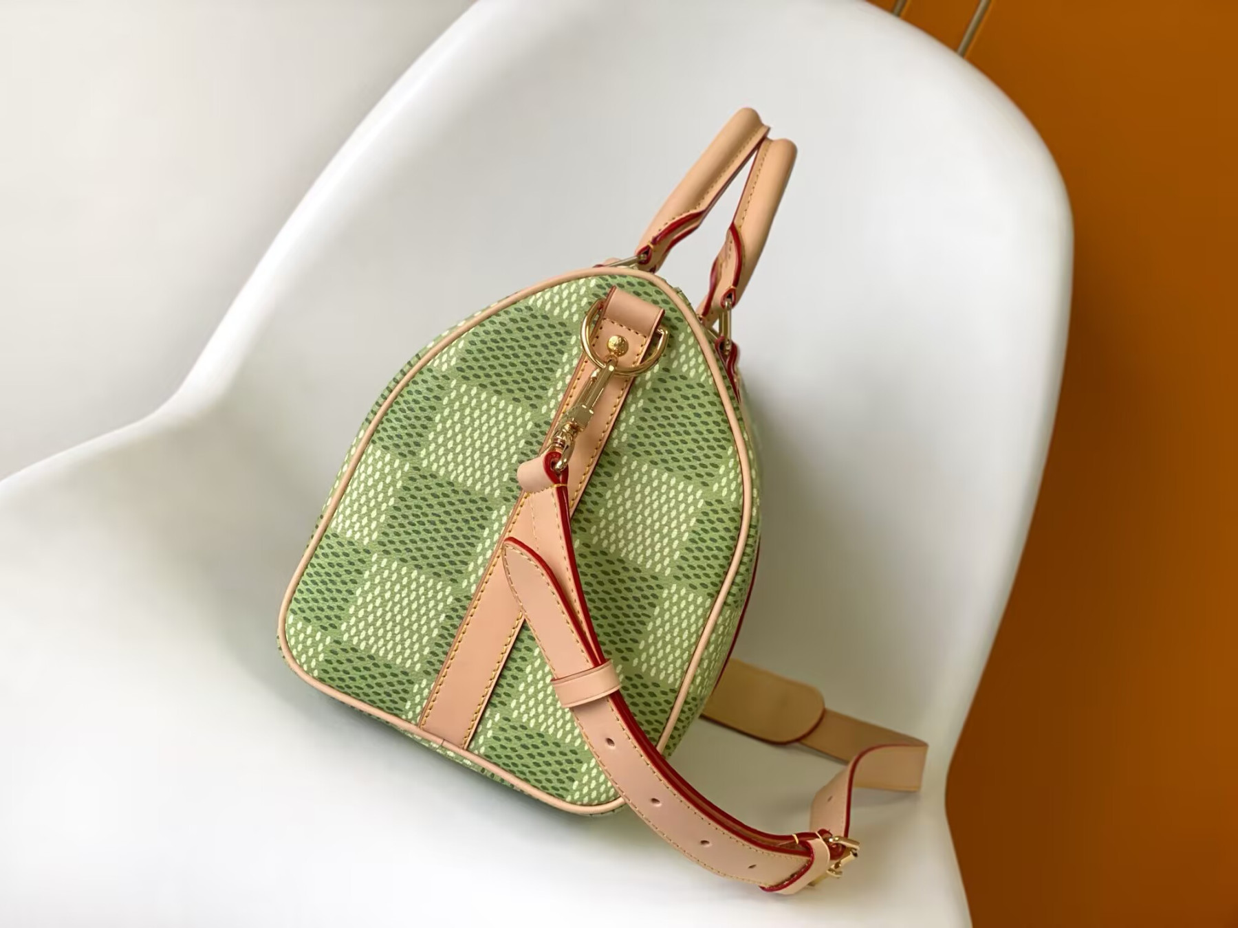 LV Keepall Bandoulière 35 N40671 34x21x16cm