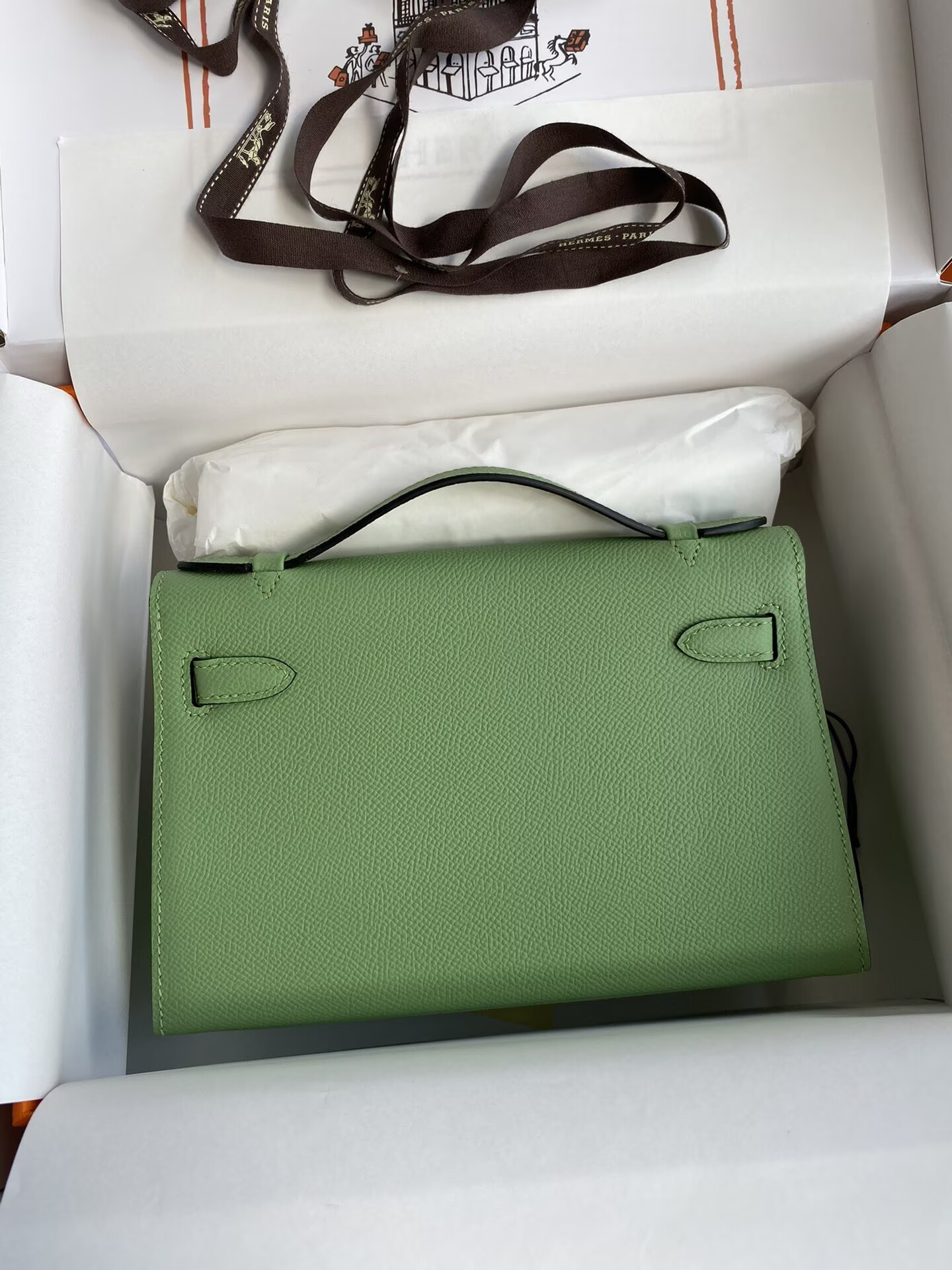 H**me5 kelly mini epsom 22 22×7×13cm