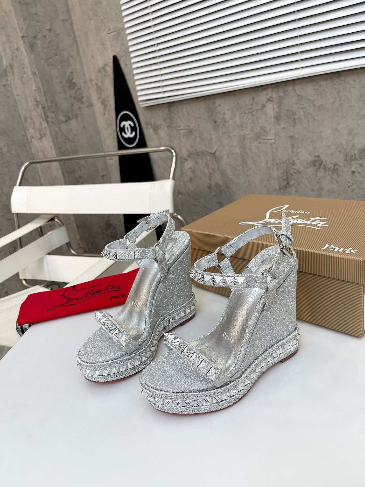 ua Chr1st1an louboutin pyraclou 120 mm