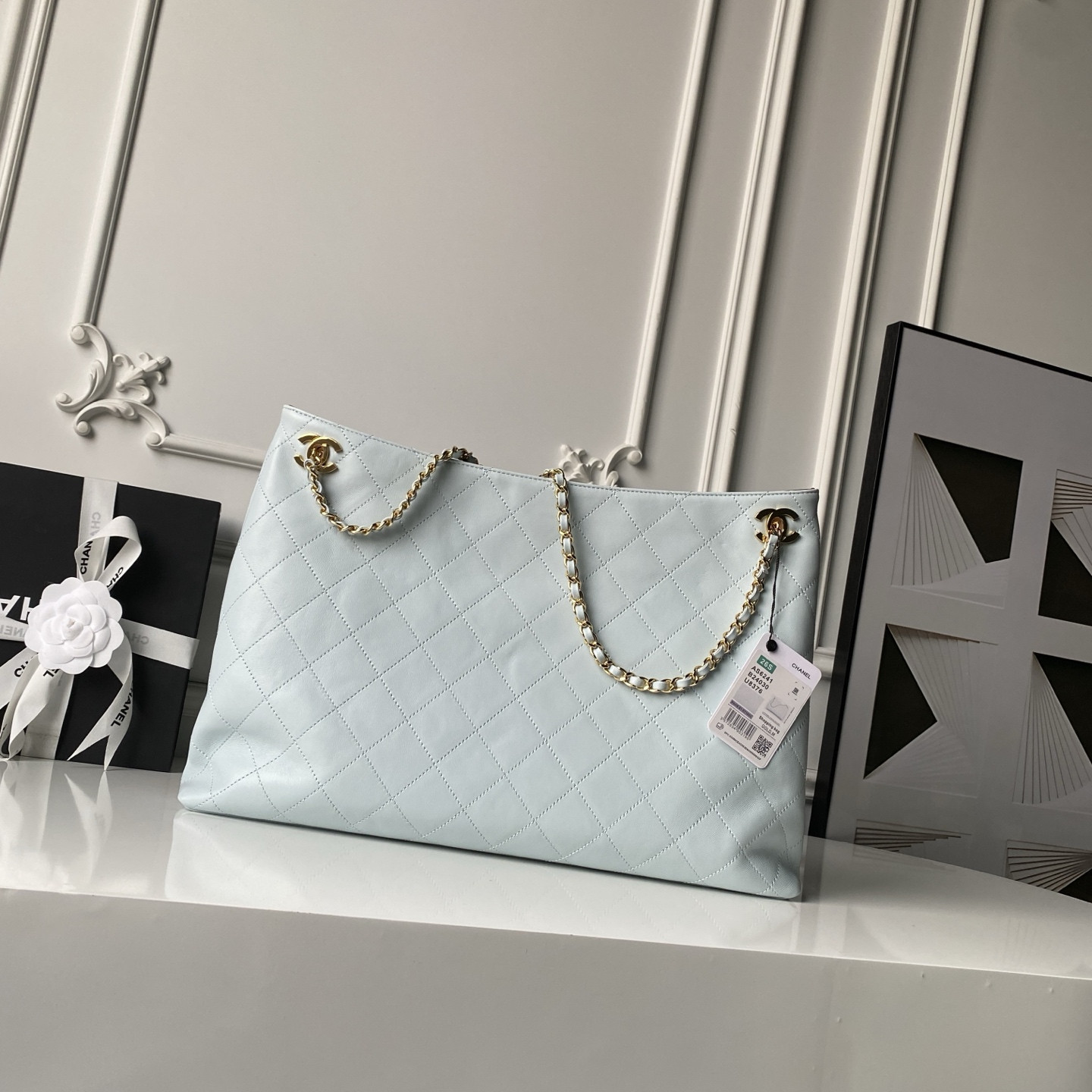 Ch**el shopping bag as6241 40x28x9cm