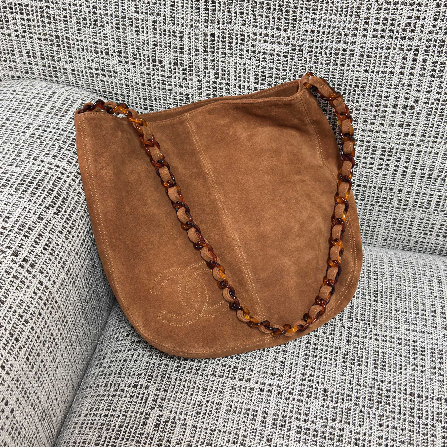 Ch**el hobo bag 33x32cm