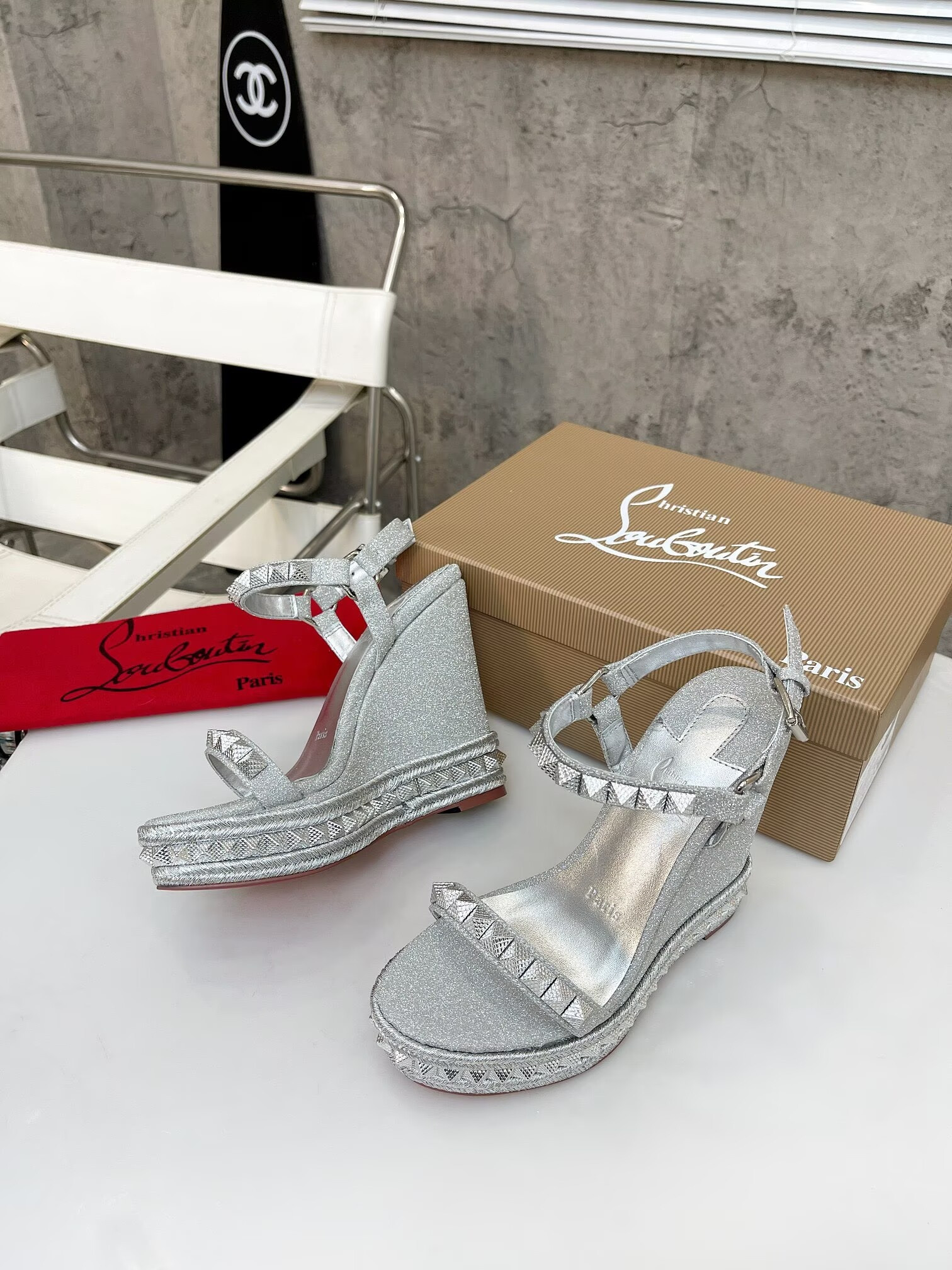 ua Chr1st1an louboutin pyraclou 120 mm