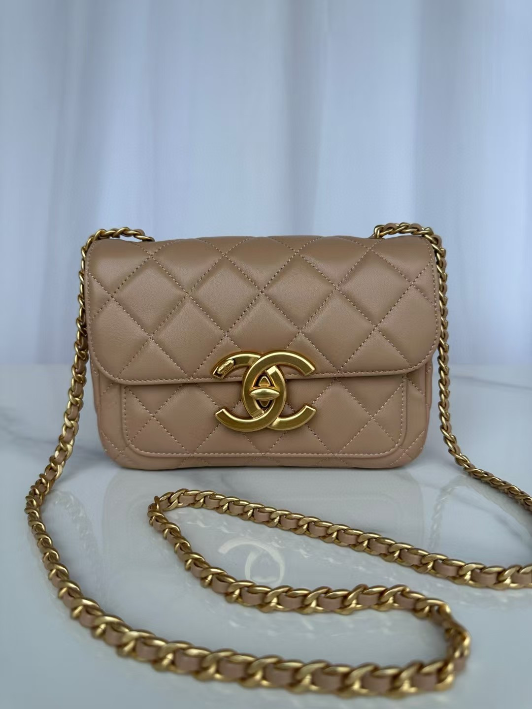 Ch**el Maxi CC Flap Bag 20x8x11cm