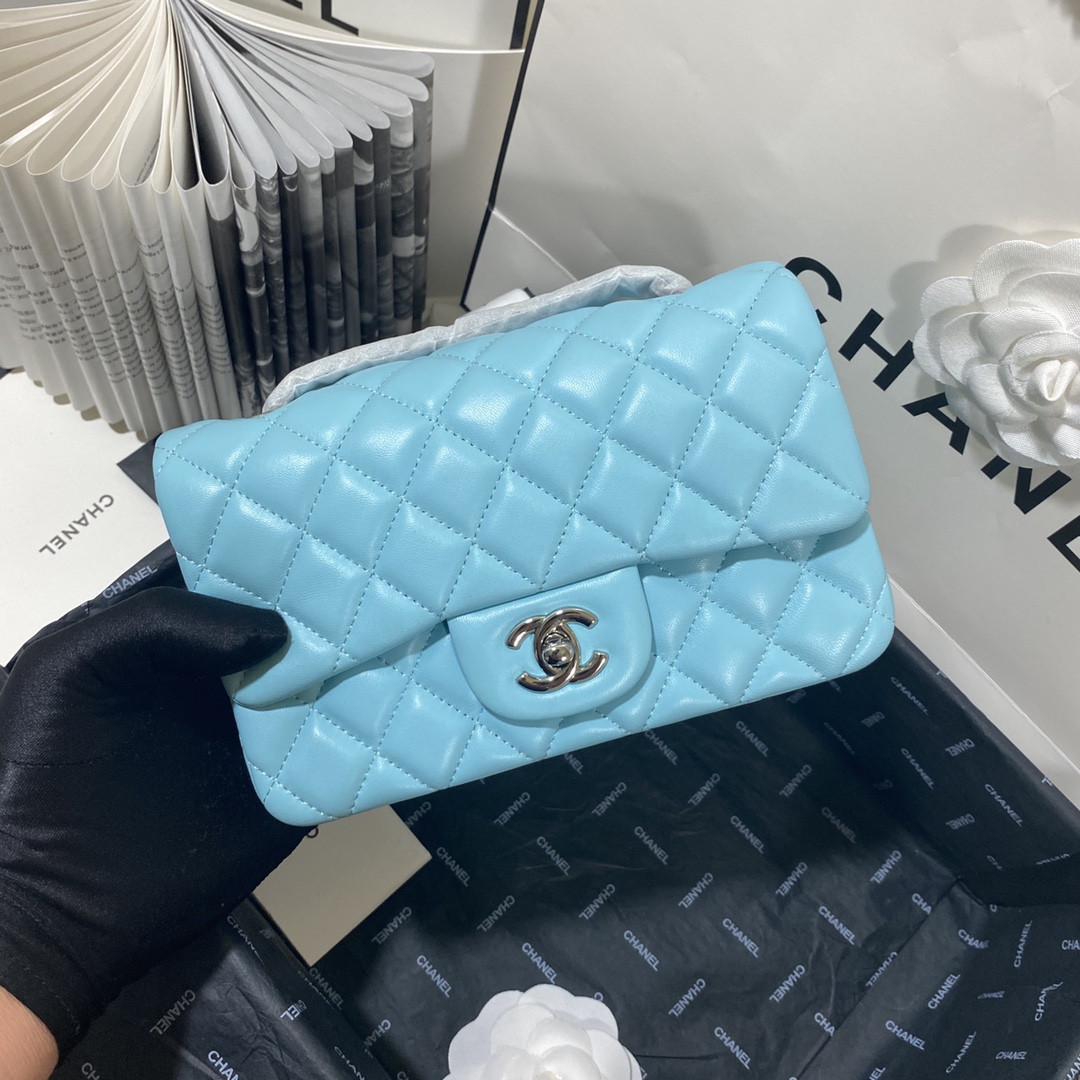 Ch**el mini flap bag 20x12x6cm