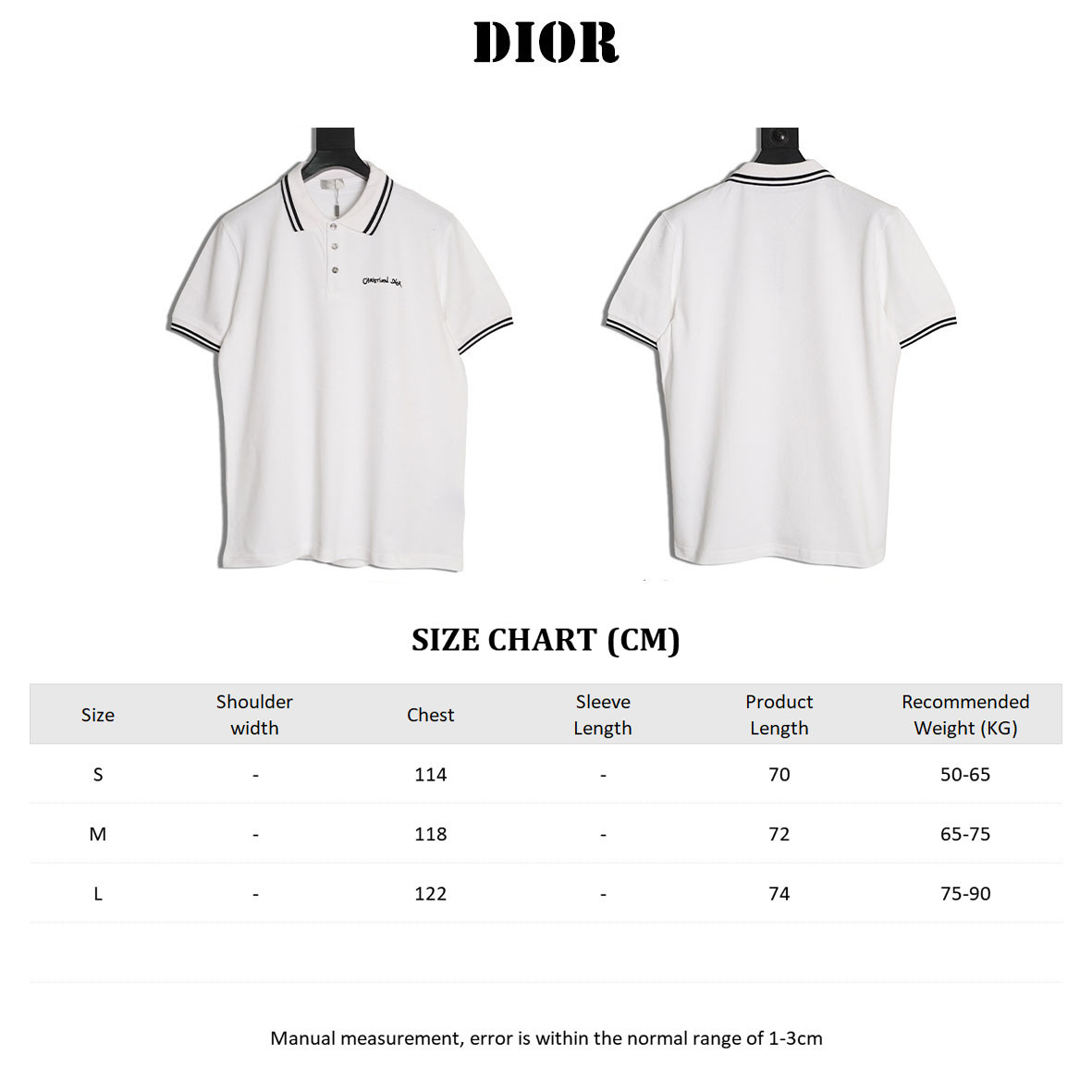 D10r short-sleeved polo shirt
