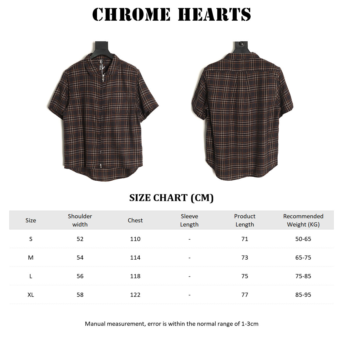 Ch*0me He**ts short-sleeved shirts