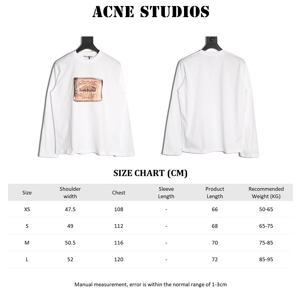 Acne Studios Long-sleeved T-shirt