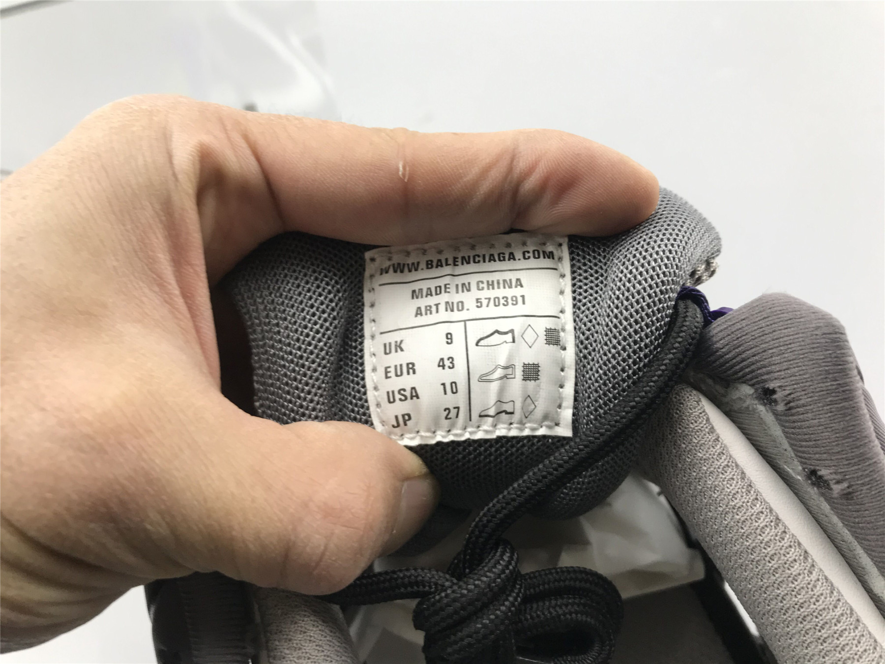 UA TRACK SNEAKER PURPLE