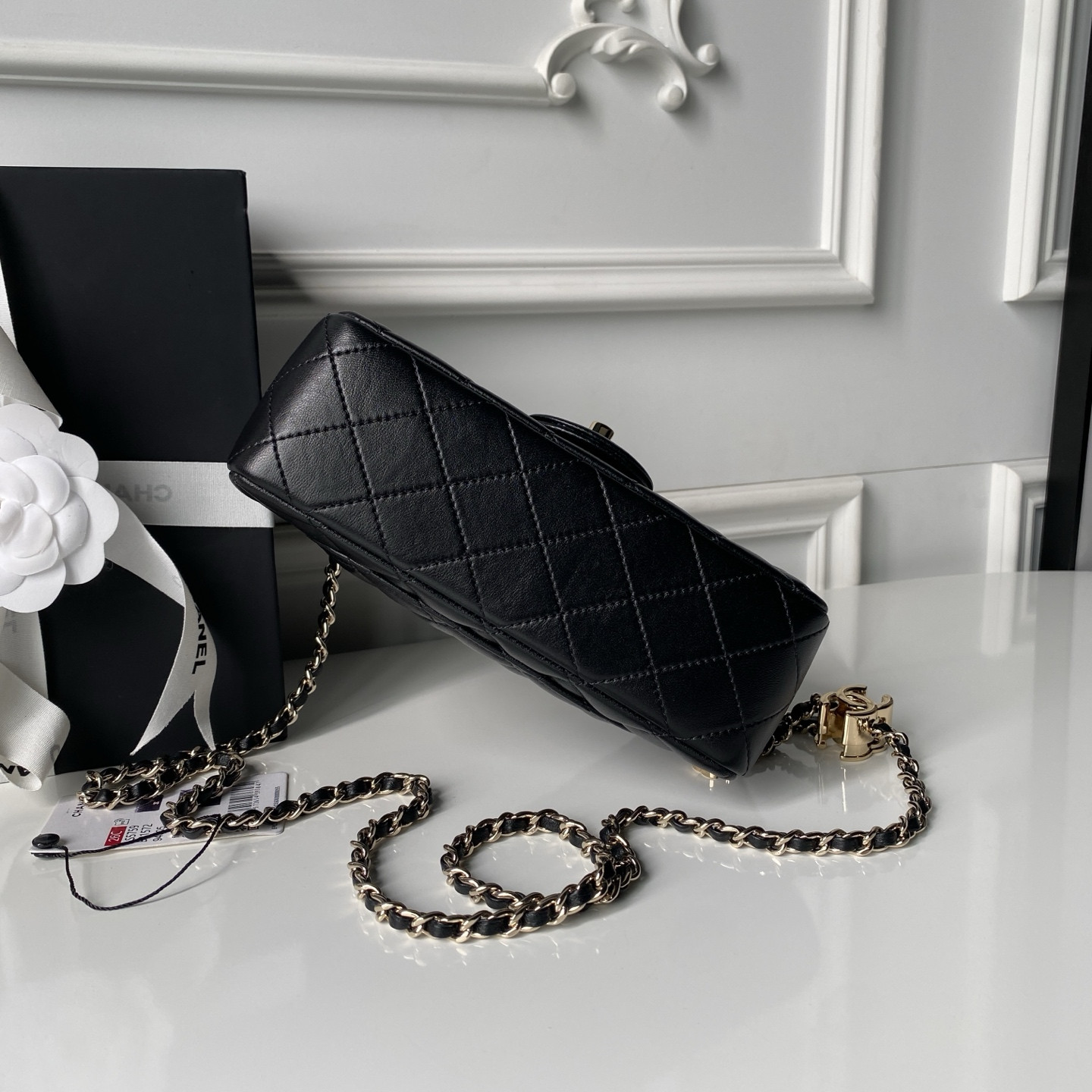 Ch**el classic flap handbag cf as5759 20x13x7cm