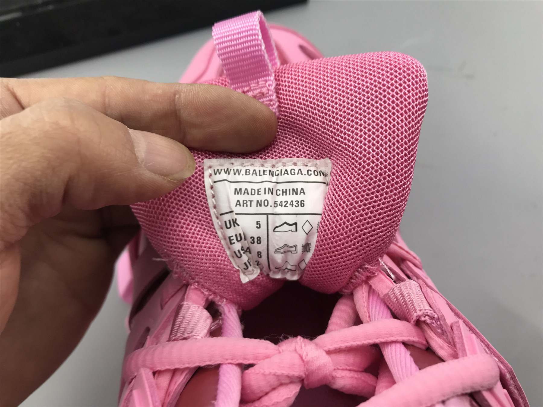 UA TRACK SNEAKER PINK