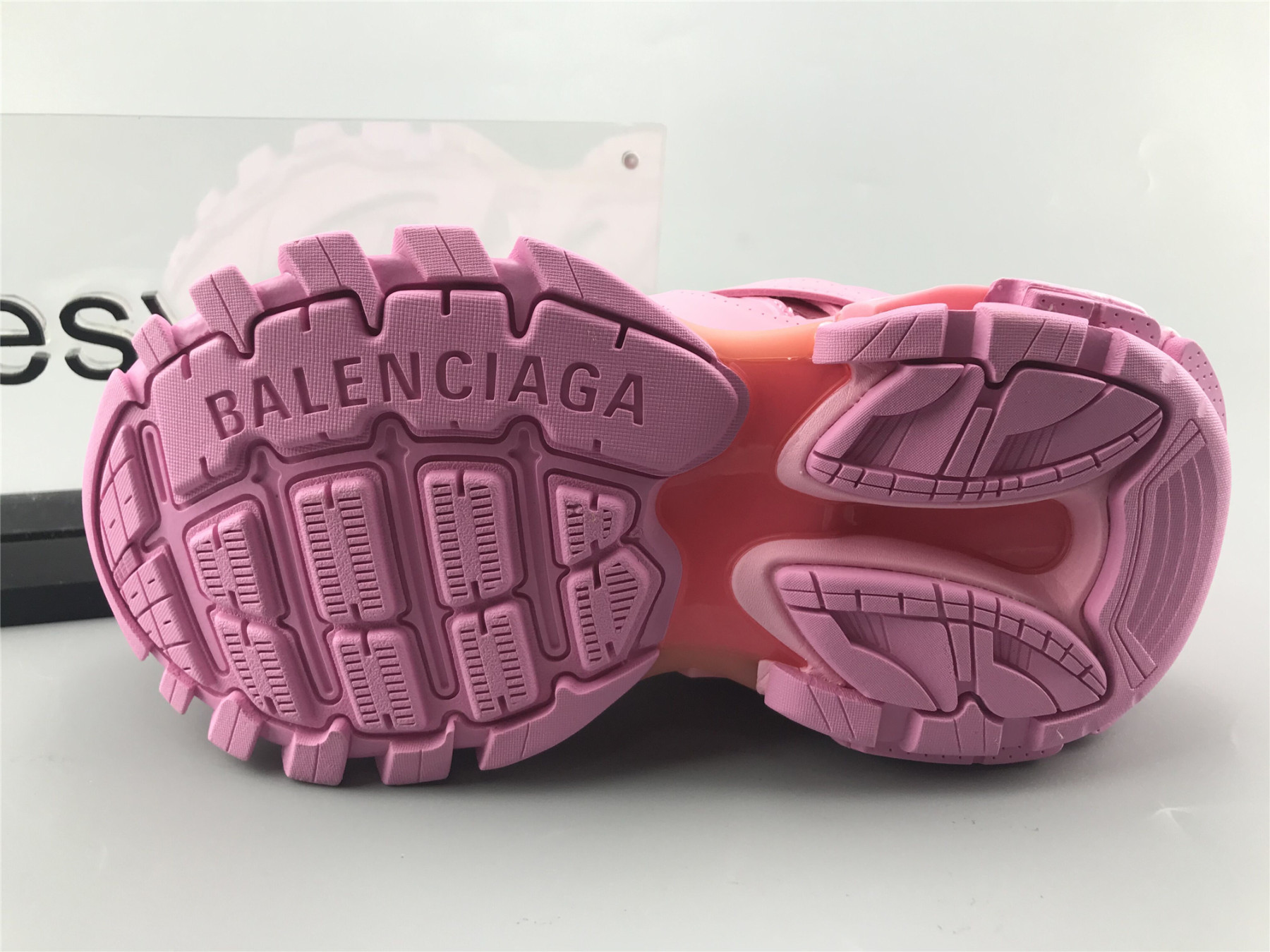 UA TRACK SNEAKER PINK WITH LED LIGHTS