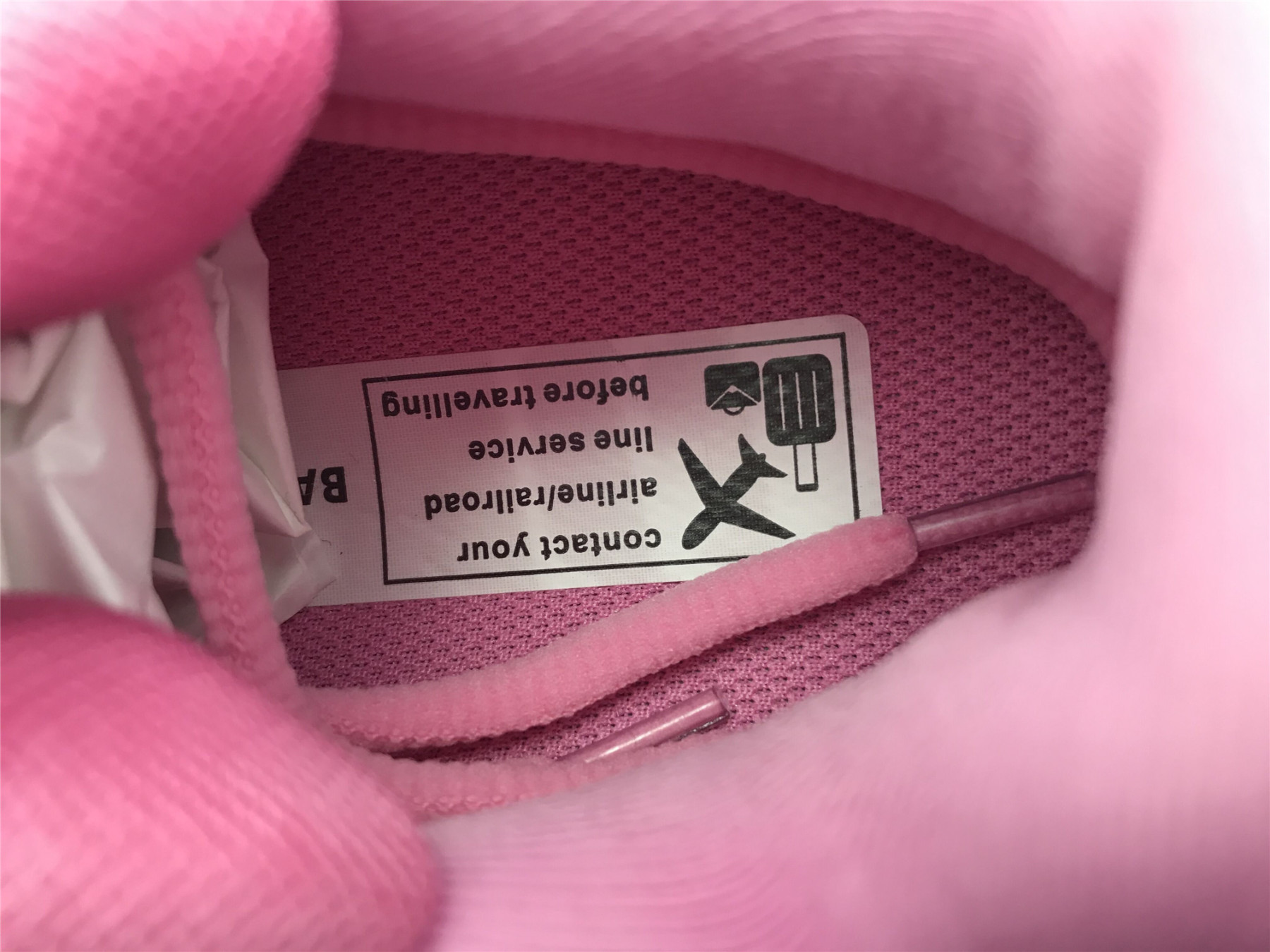 UA TRACK SNEAKER PINK WITH LED LIGHTS