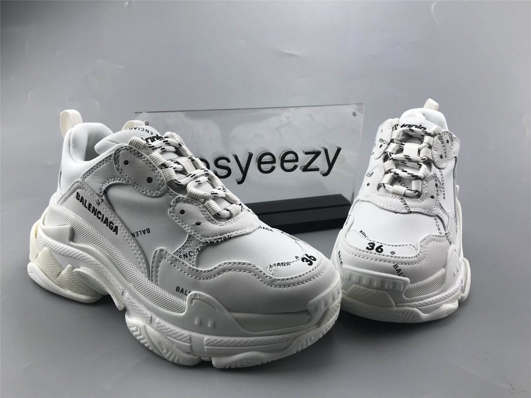 UA TRIPLE S SNEAKER WHITE