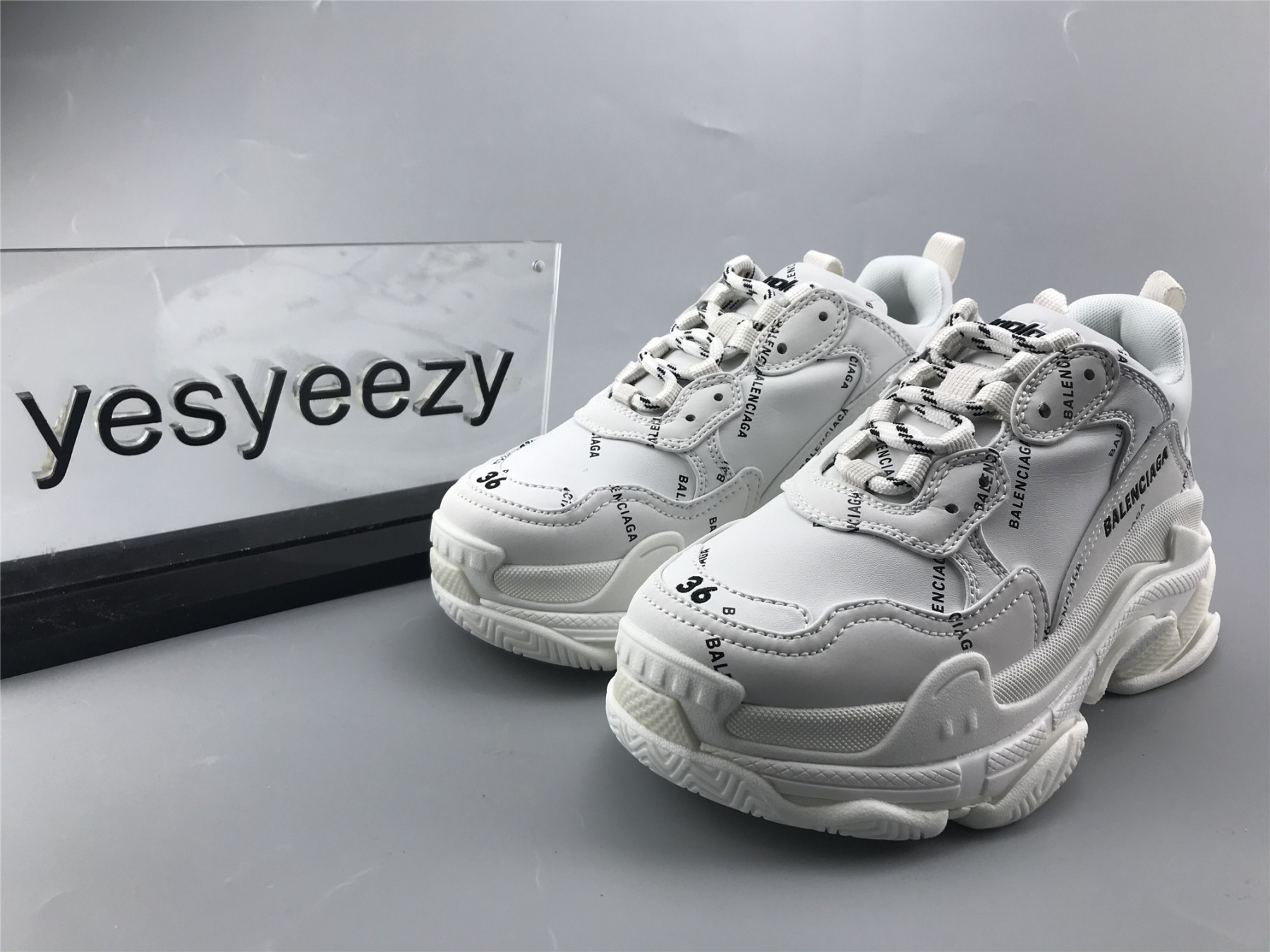 UA TRIPLE S SNEAKER WHITE
