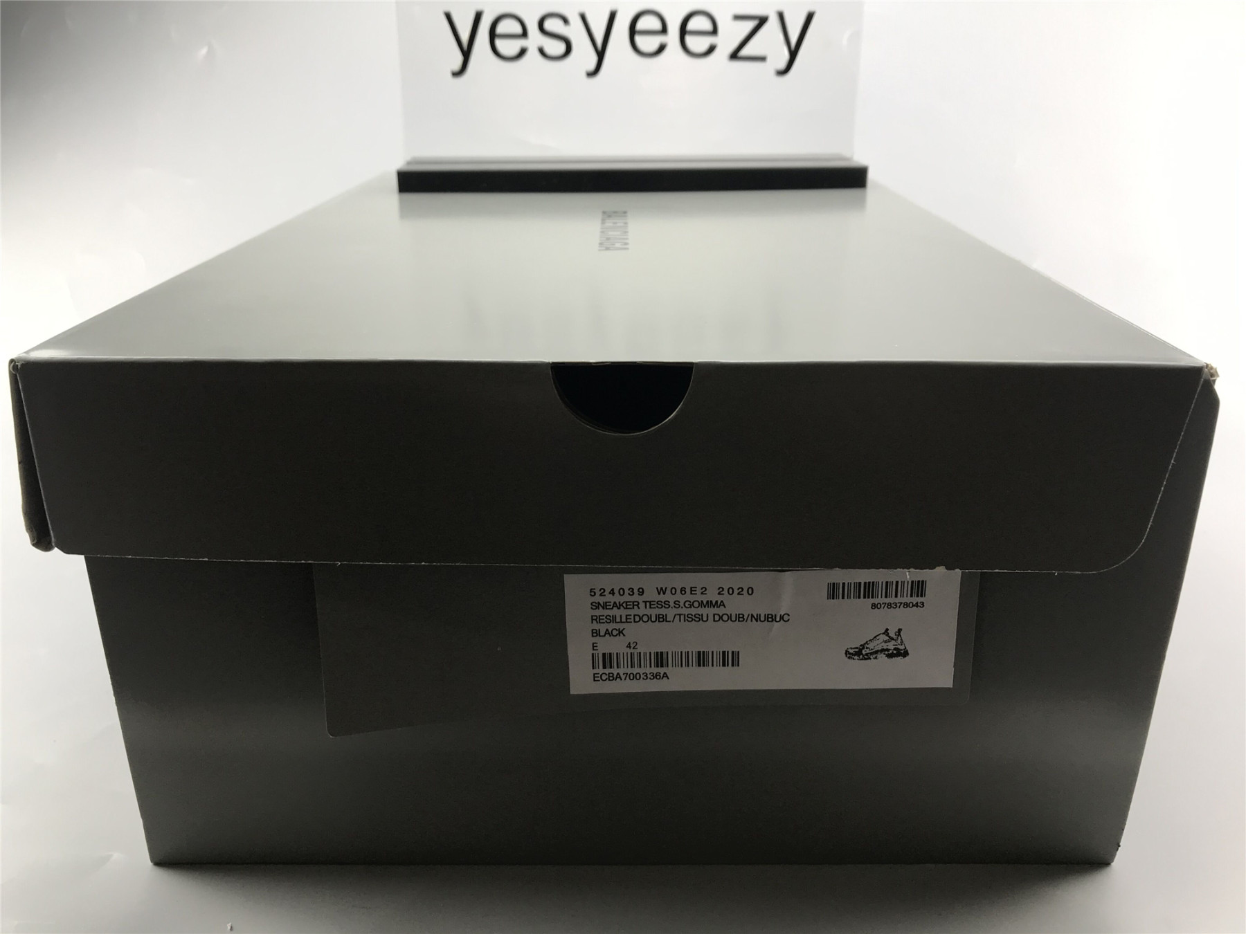 UA TRIPLE S SNEAKER BLACK