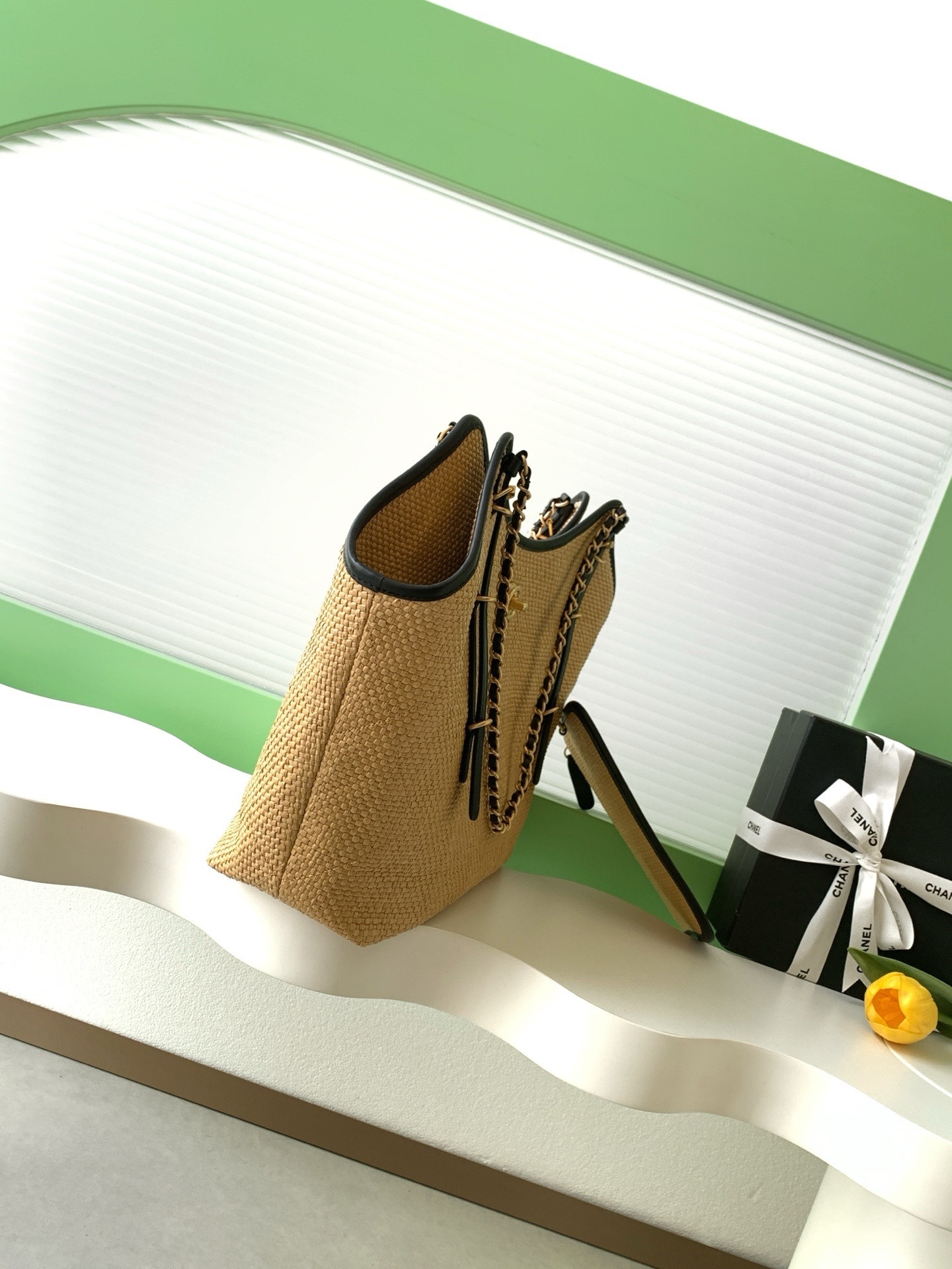 Ch**el shopping bag as5466 31x47x11cm