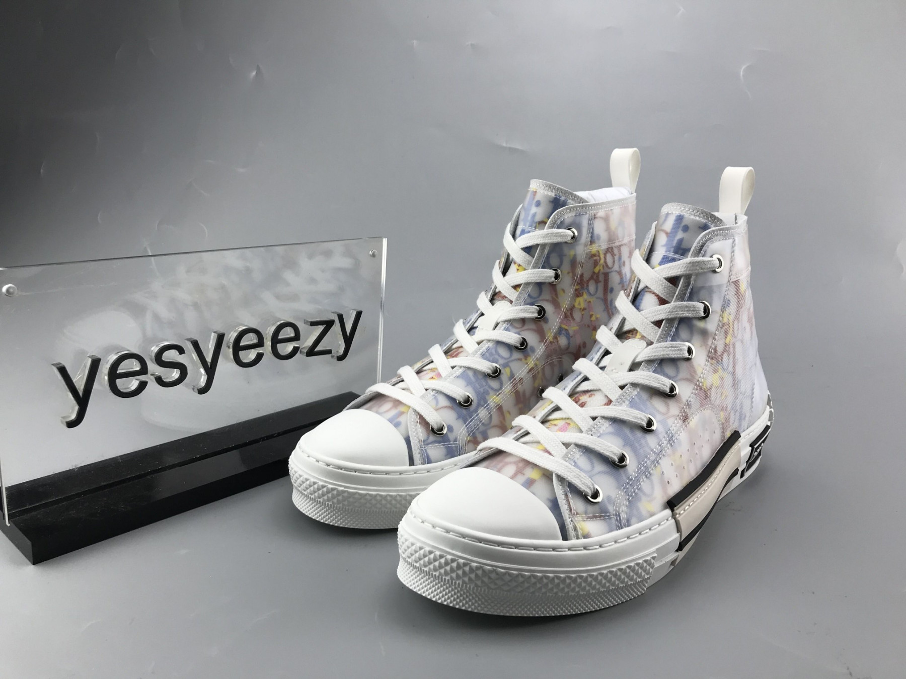 ua D10r b23 high top multicolor oblique
