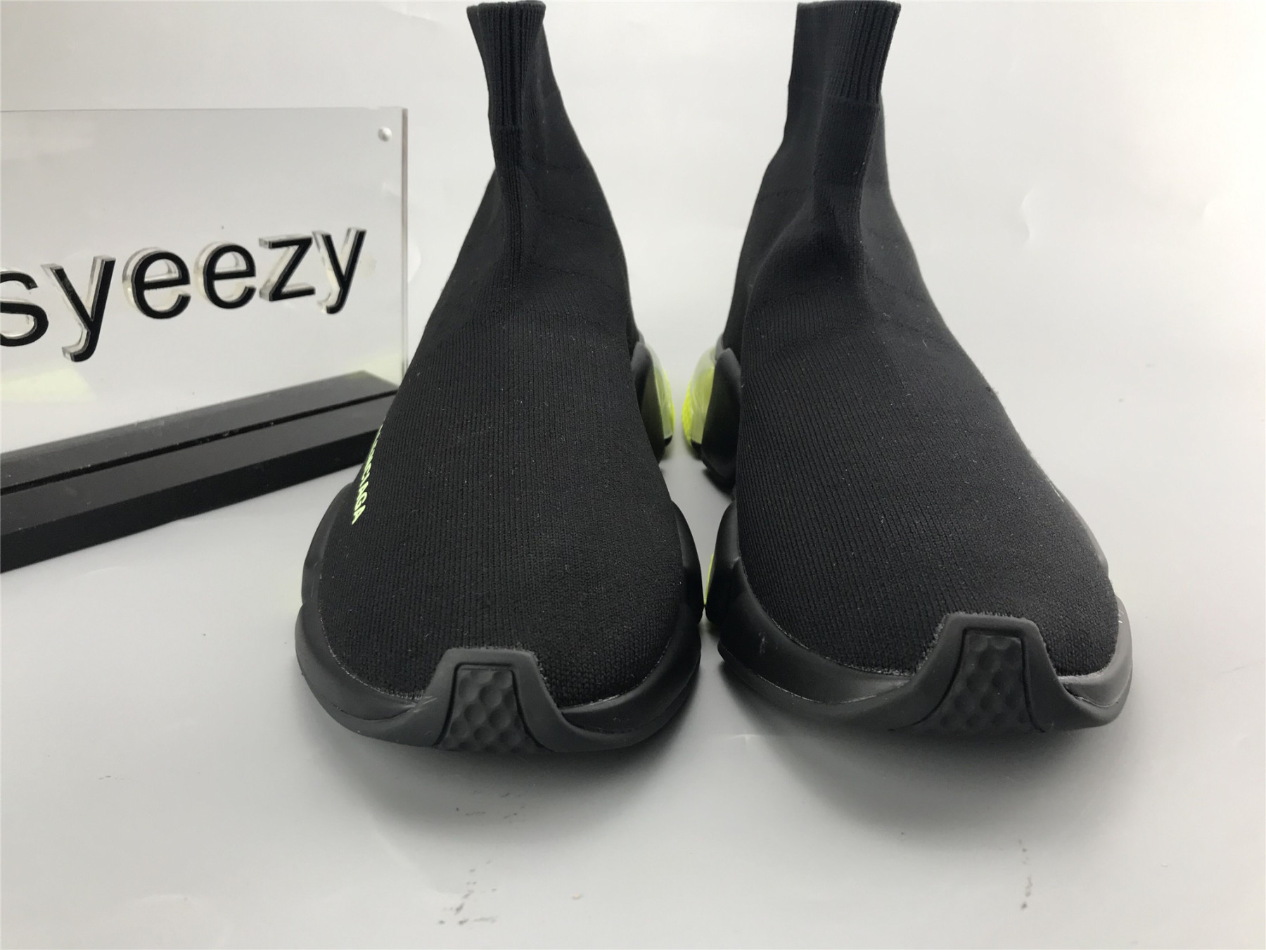 UA SPEED TRAINERS CLEARSOLE YELLOW FLUO