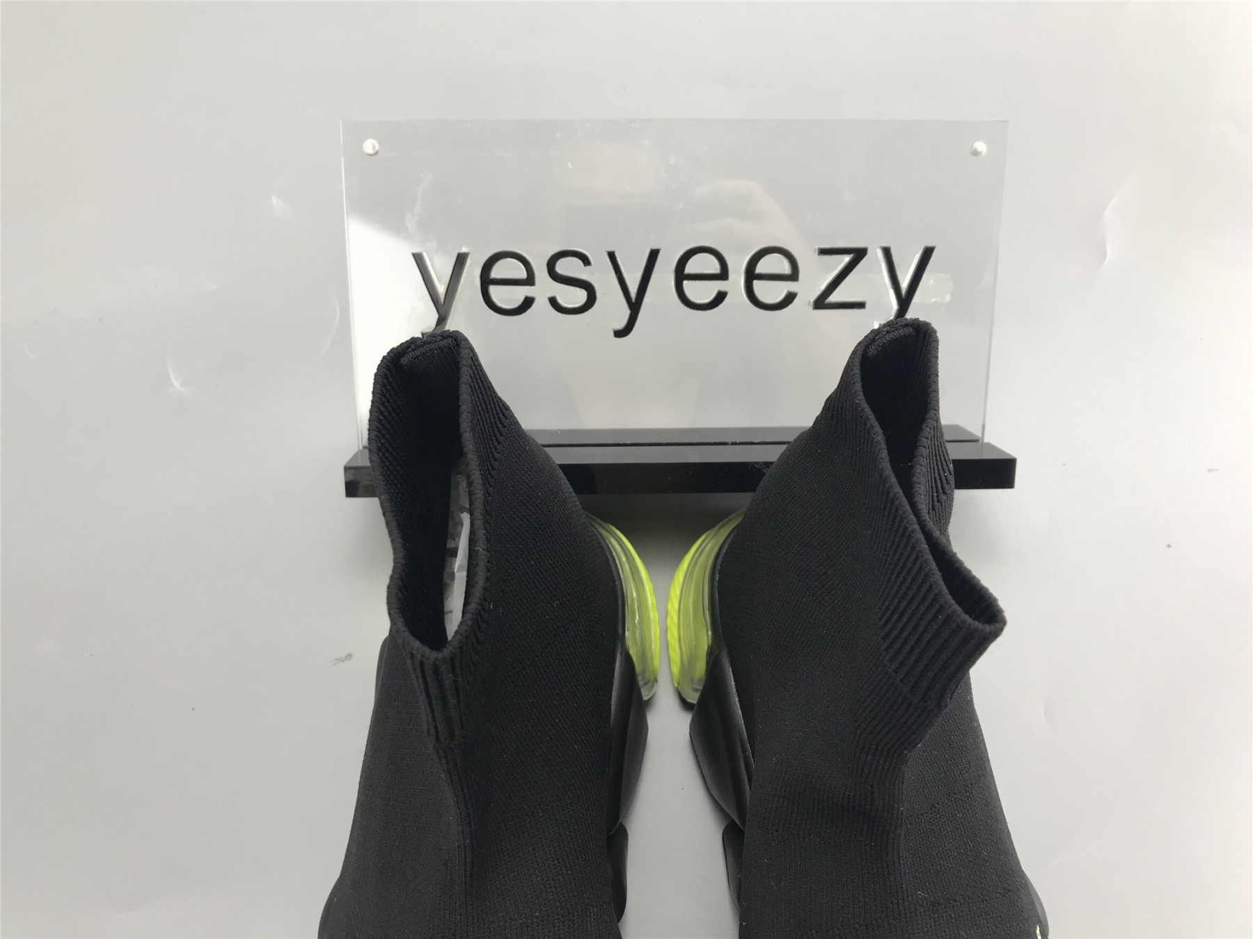 UA SPEED TRAINERS CLEARSOLE YELLOW FLUO