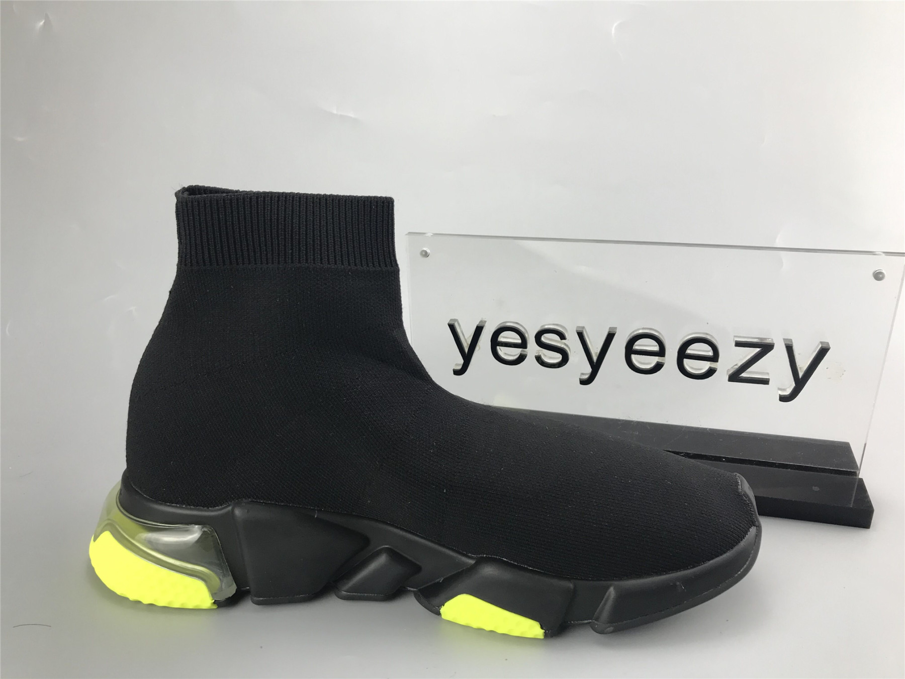 UA SPEED TRAINERS CLEARSOLE YELLOW FLUO