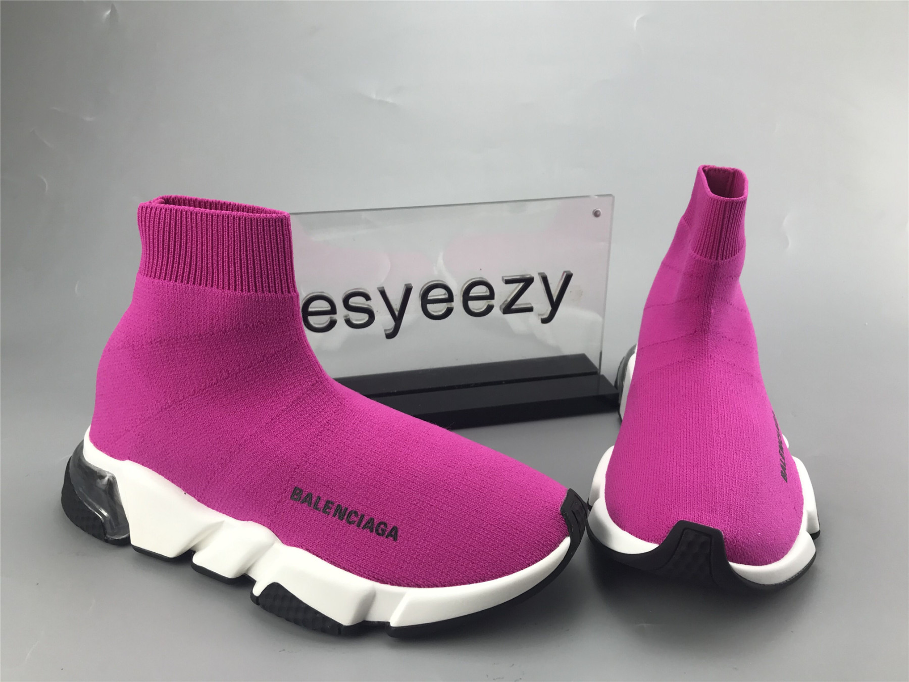 UA SPEED TRAINERS CLEARSOLE ROSE