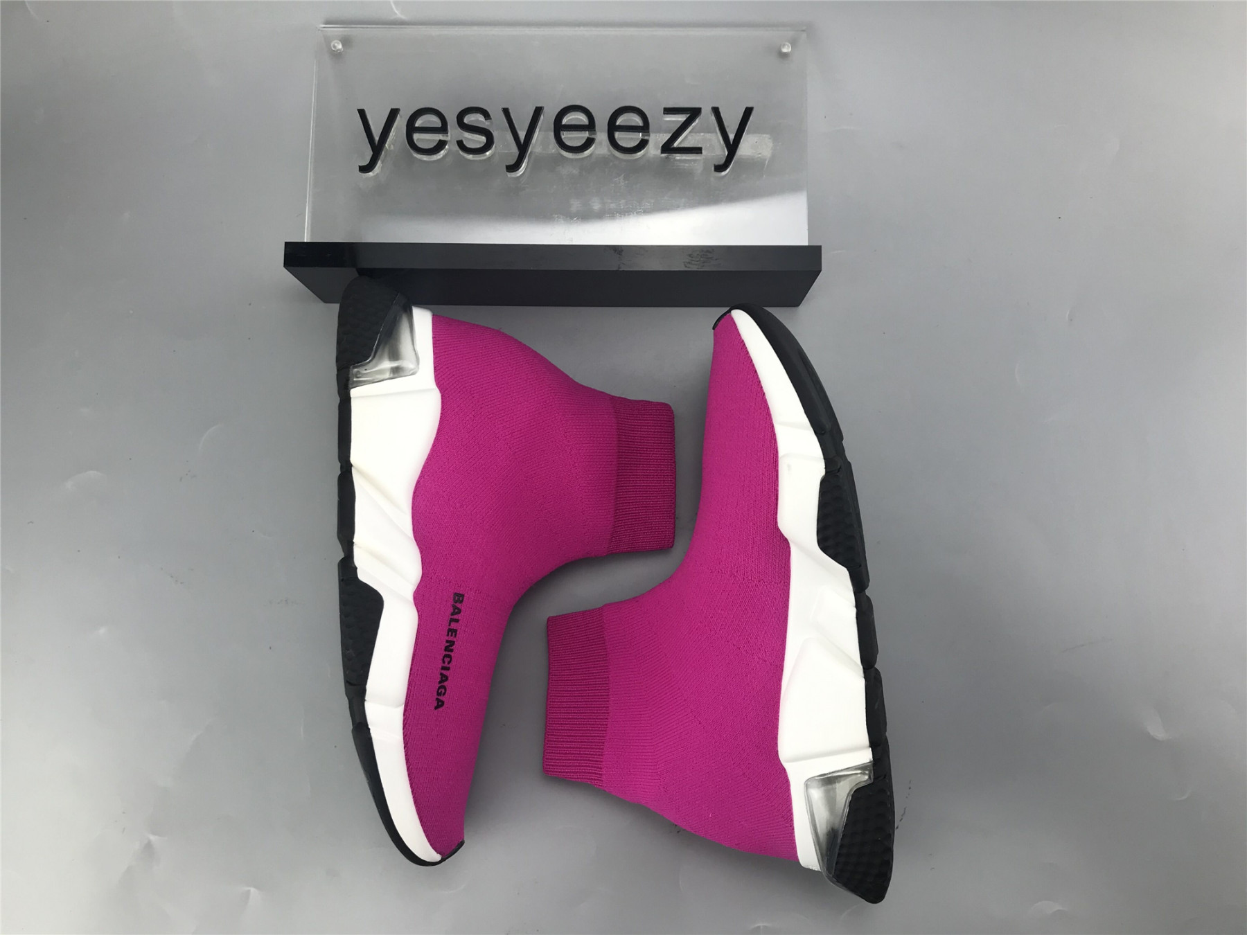 UA SPEED TRAINERS CLEARSOLE ROSE