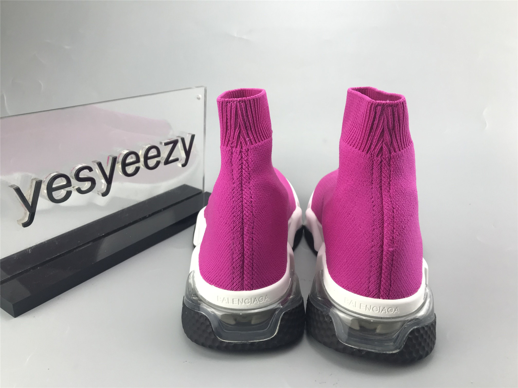 UA SPEED TRAINERS CLEARSOLE ROSE