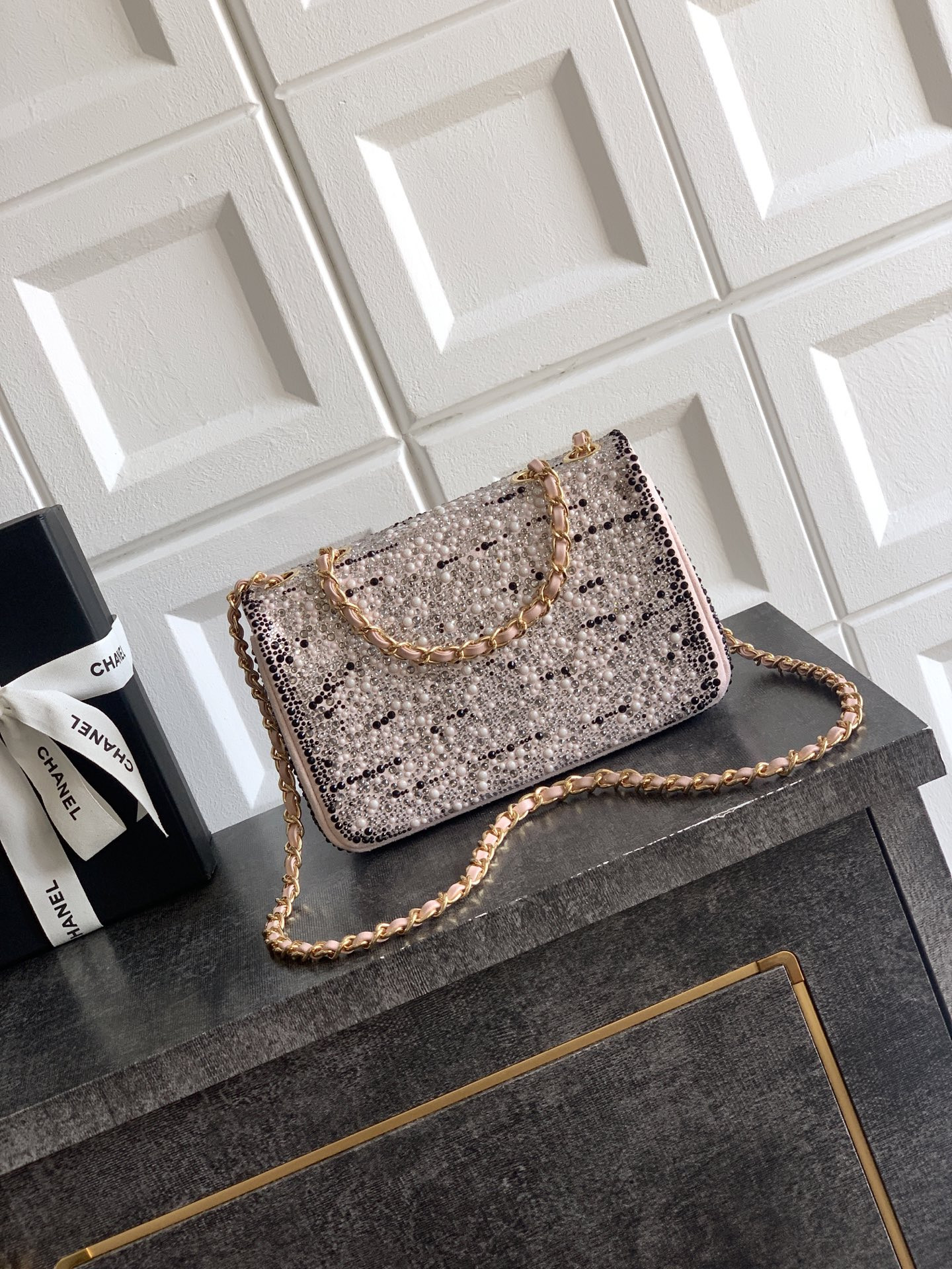 Ch**el evening bag as4297 13x21x8cm