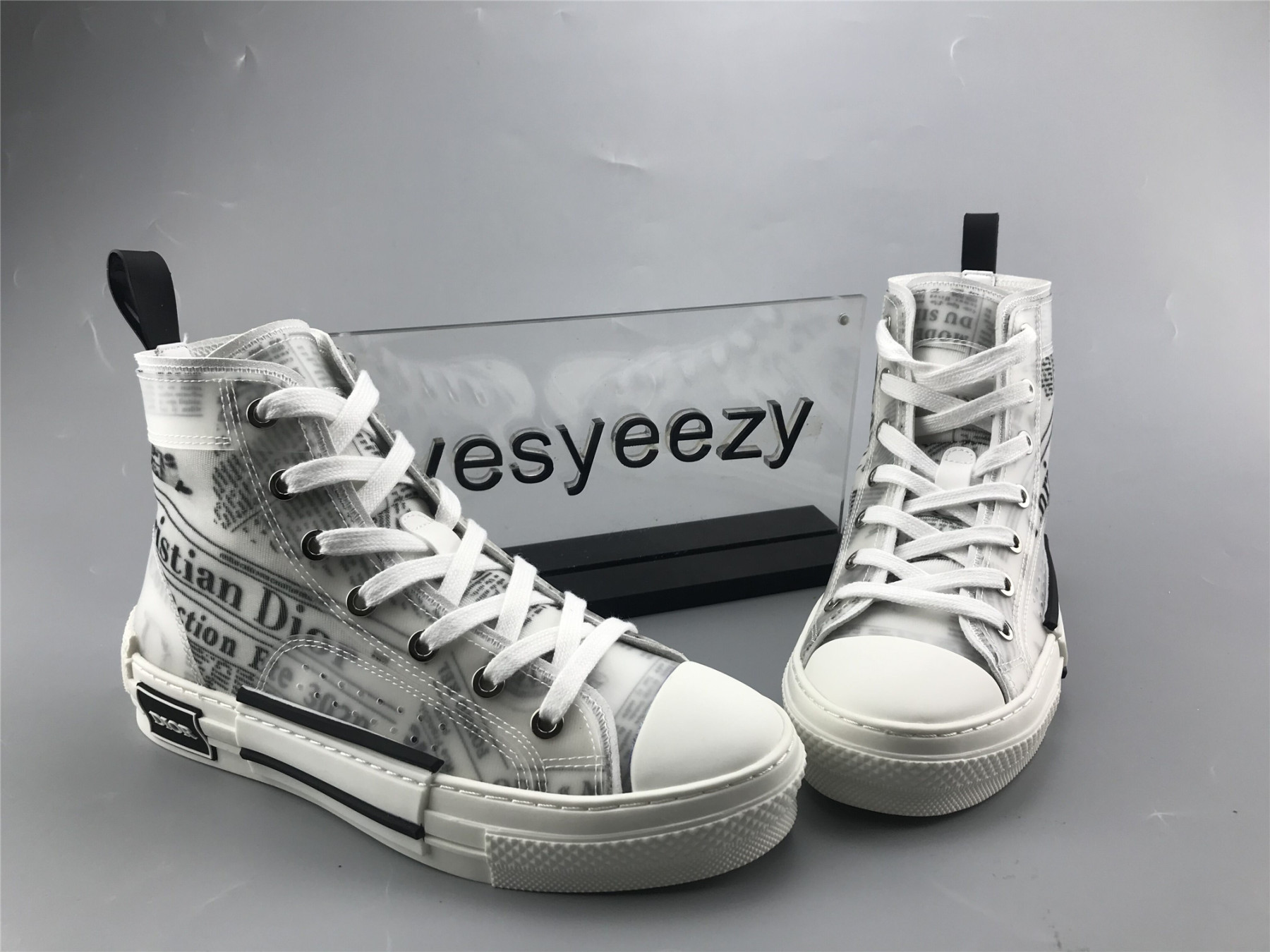 ua D10r b23 high top daniel asham newspaper