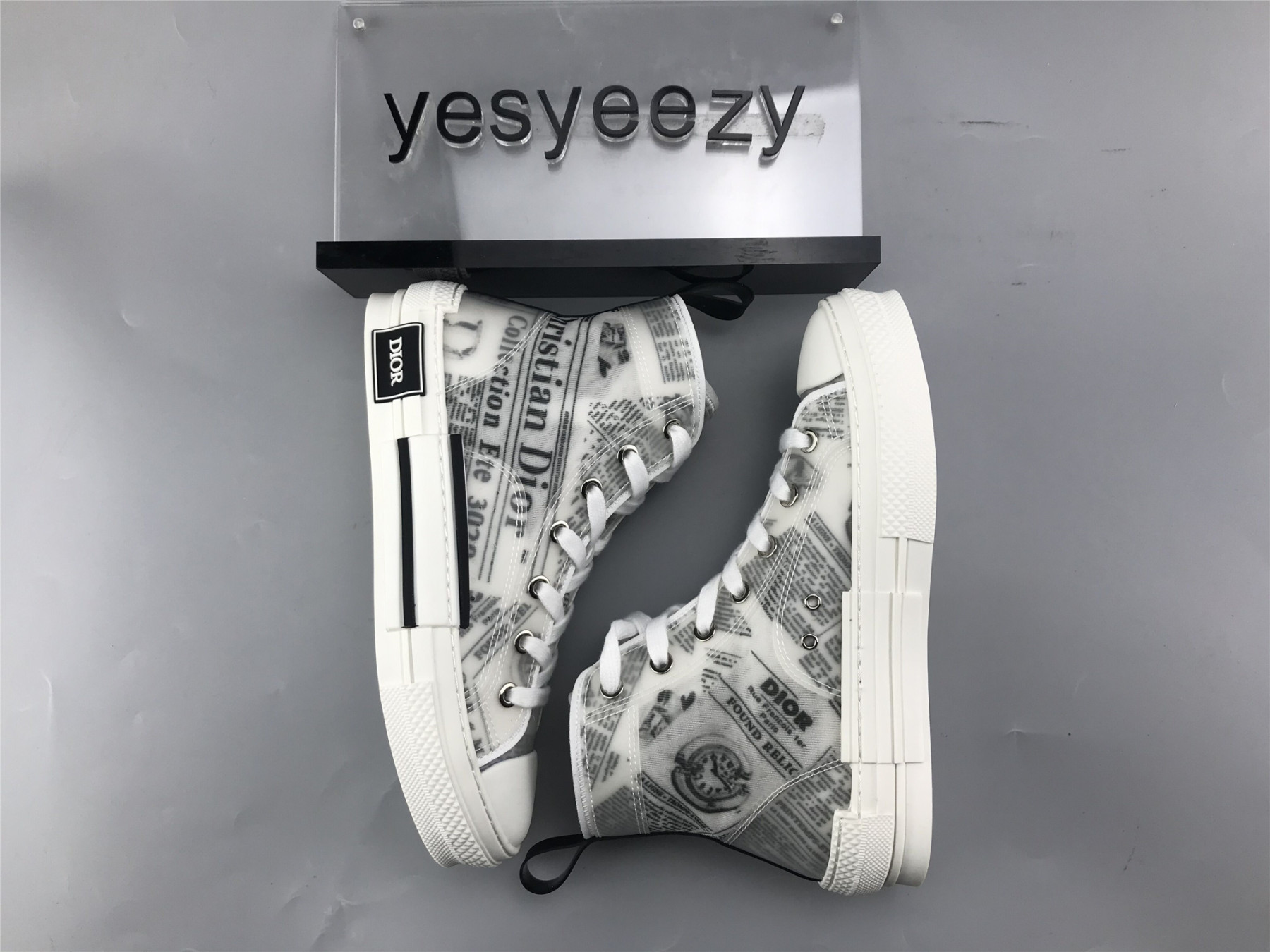 ua D10r b23 high top daniel asham newspaper