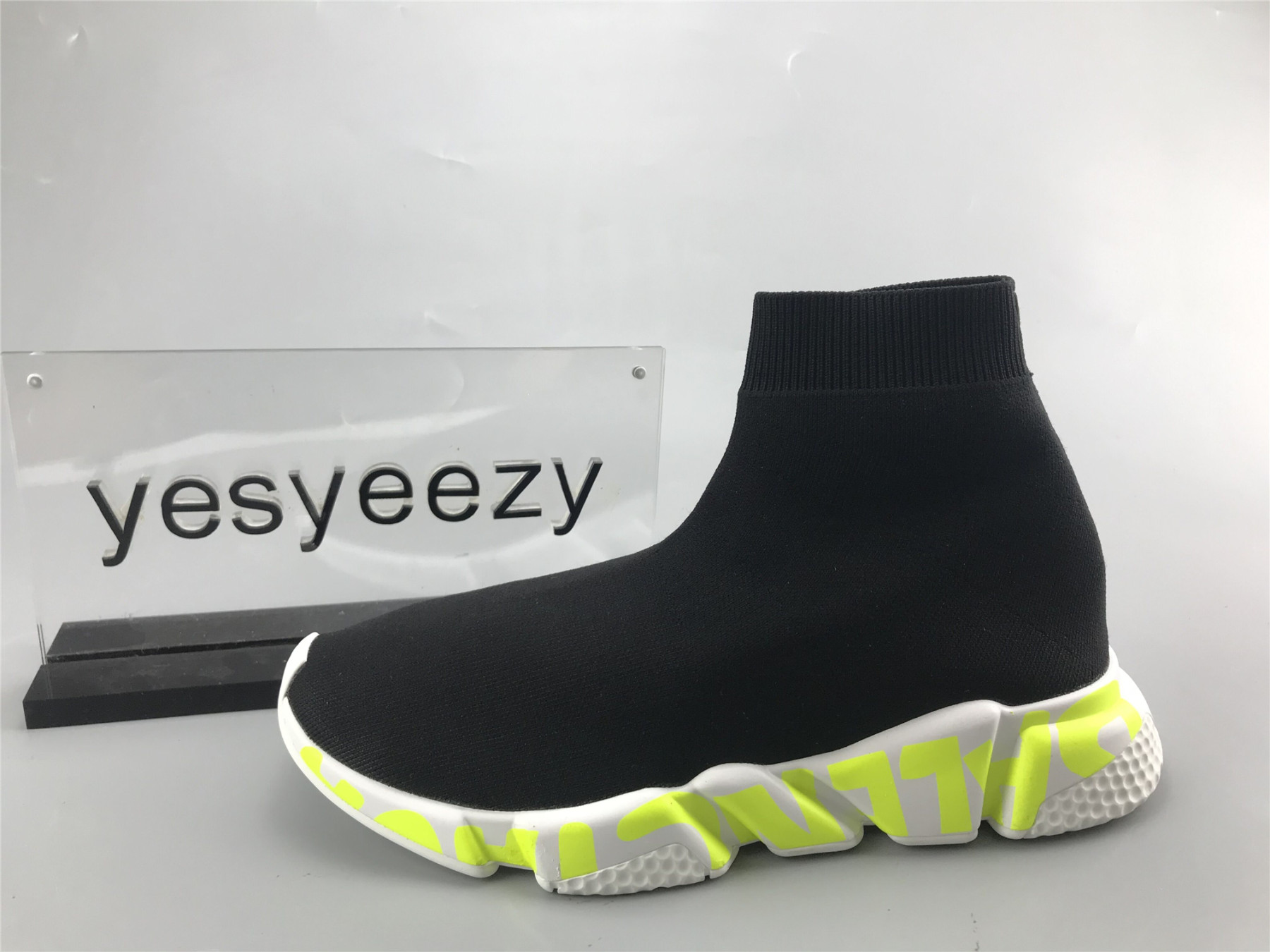 UA GRAFFITI SPEED SNEAKER FLUORESCENT VERT