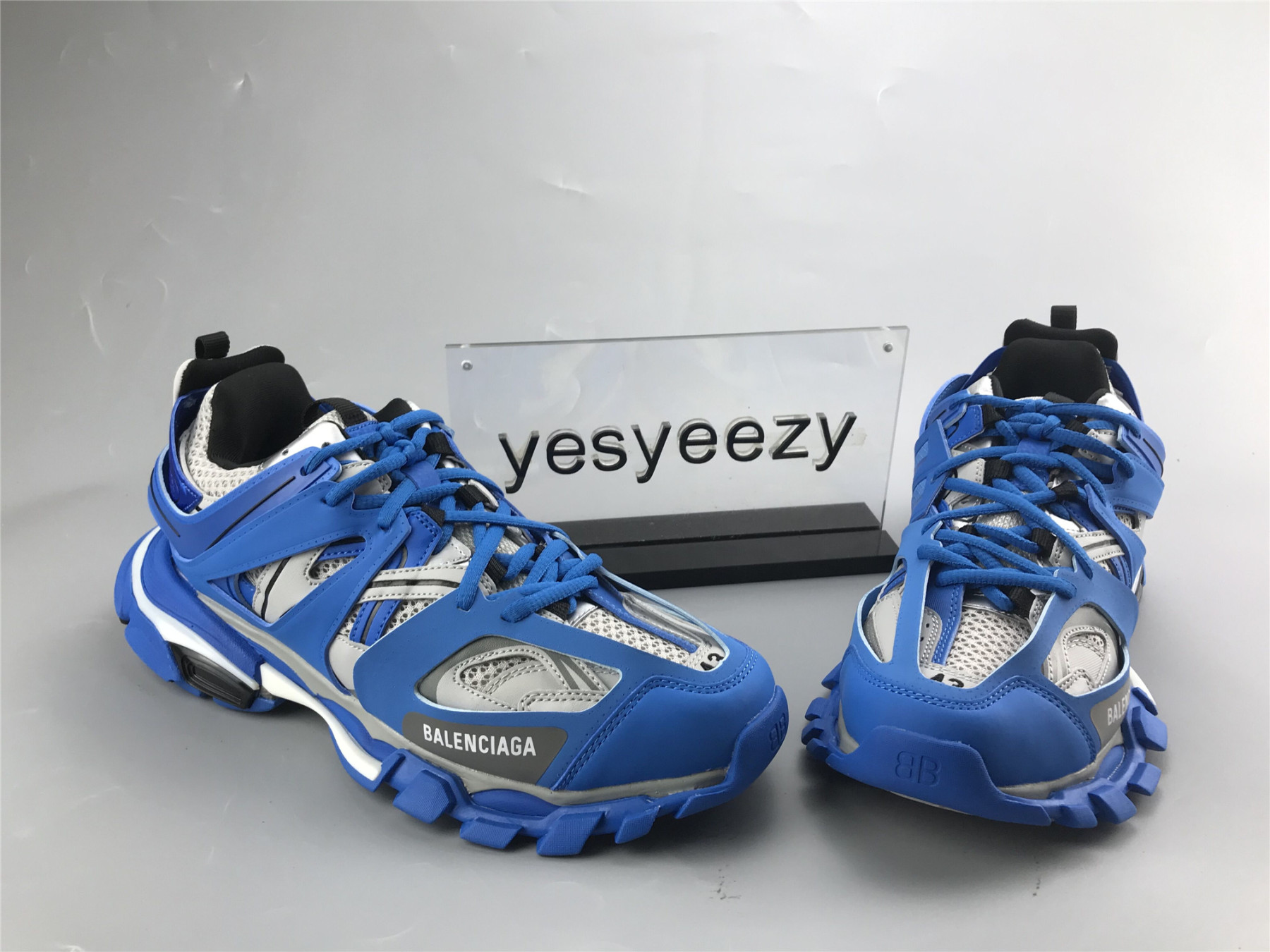 UA TRACK TRAINER GREY BLUE