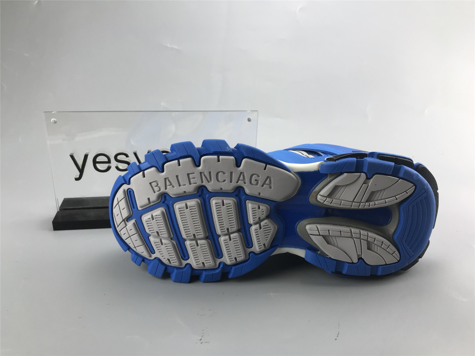UA TRACK TRAINER GREY BLUE