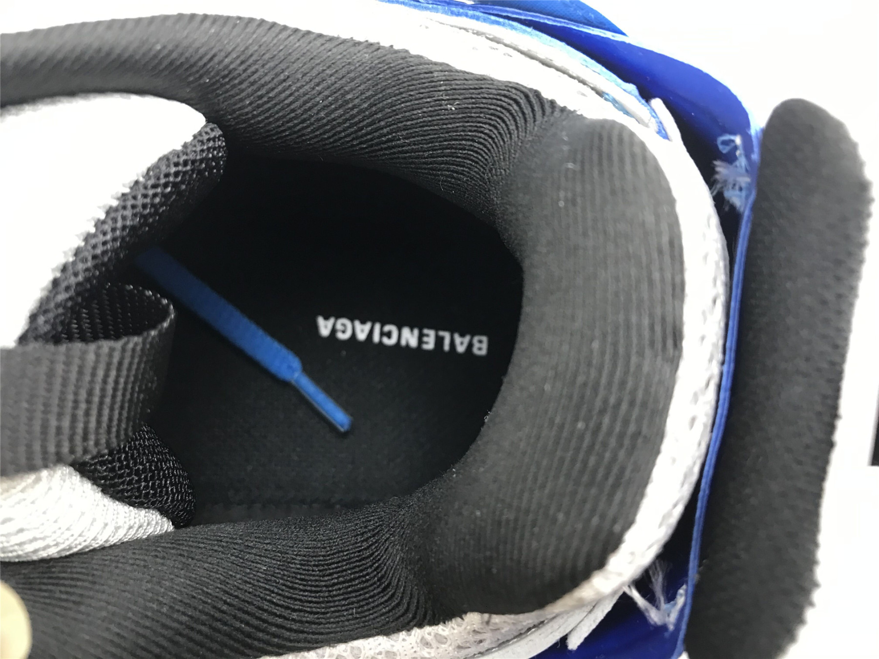 UA TRACK TRAINER GREY BLUE