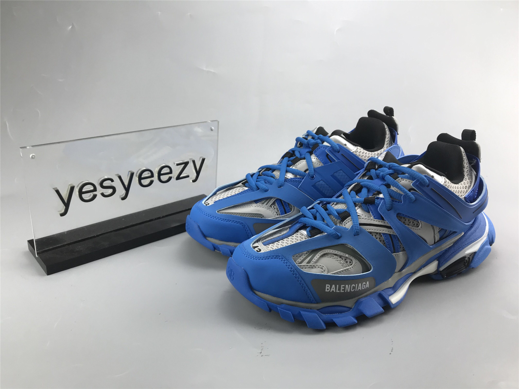 UA TRACK TRAINER GREY BLUE
