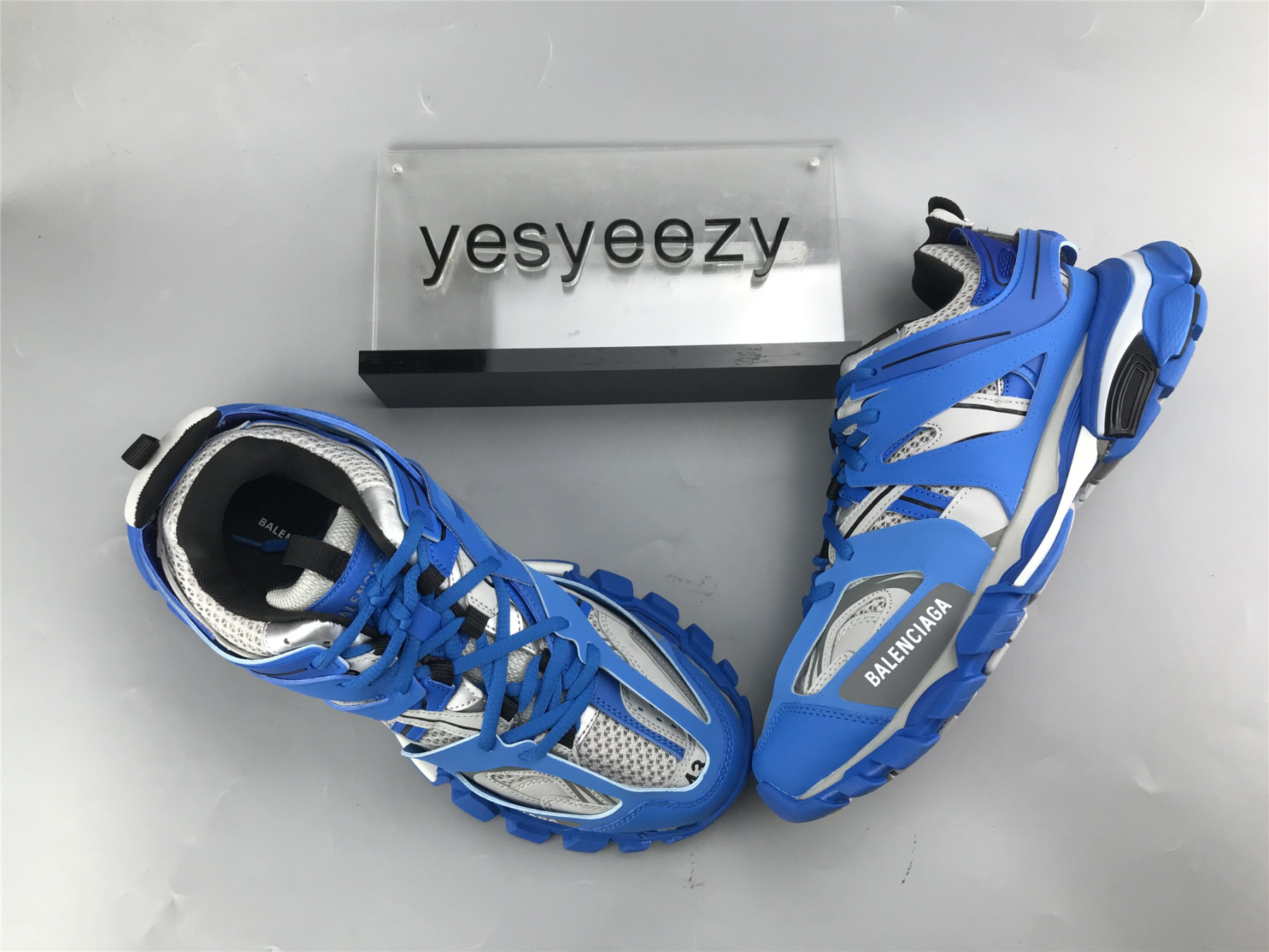 UA TRACK TRAINER GREY BLUE