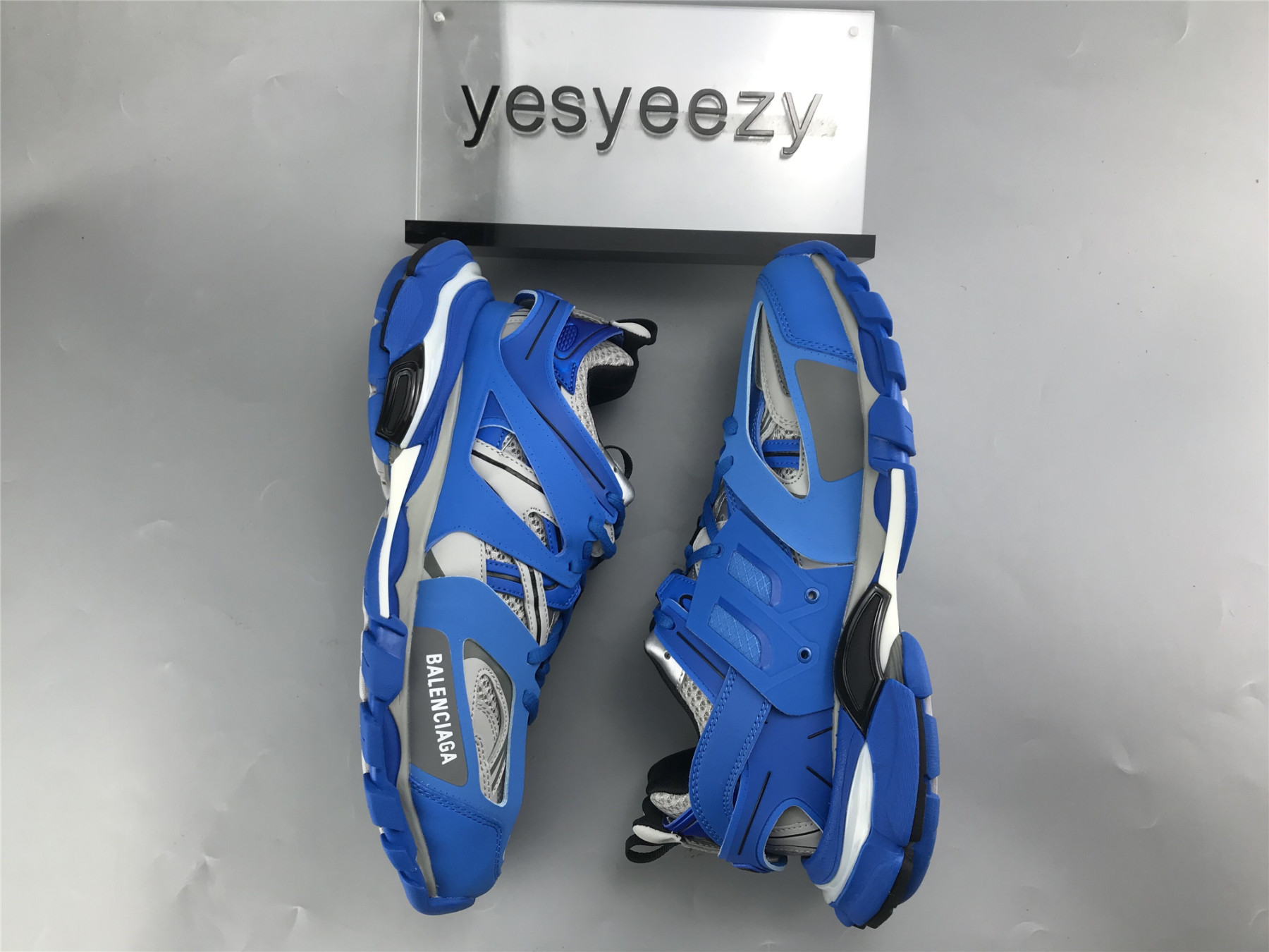 UA TRACK TRAINER GREY BLUE