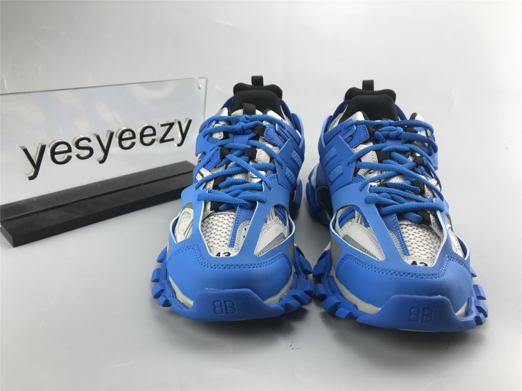 UA TRACK TRAINER GREY BLUE