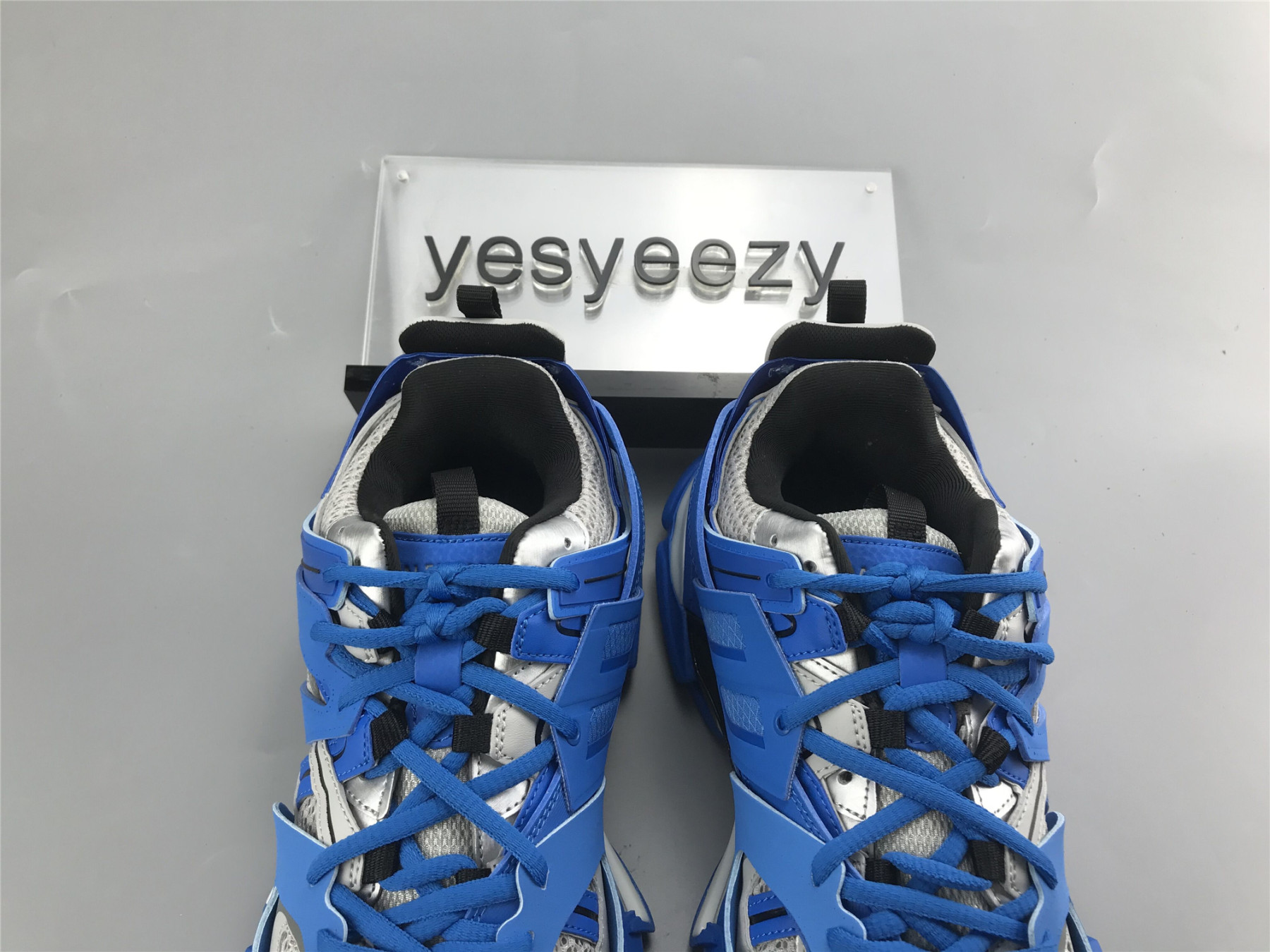 UA TRACK TRAINER GREY BLUE