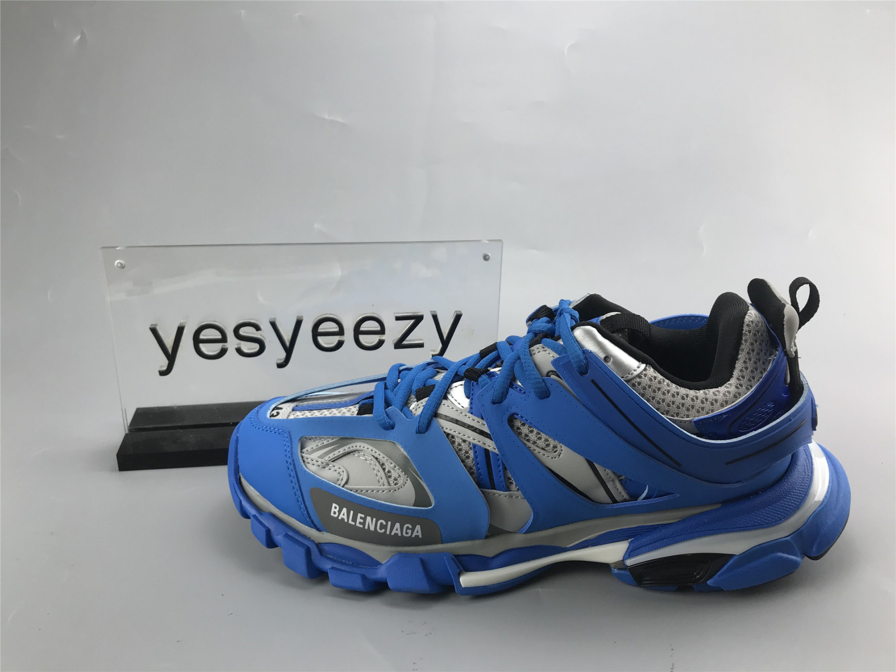 UA TRACK TRAINER GREY BLUE