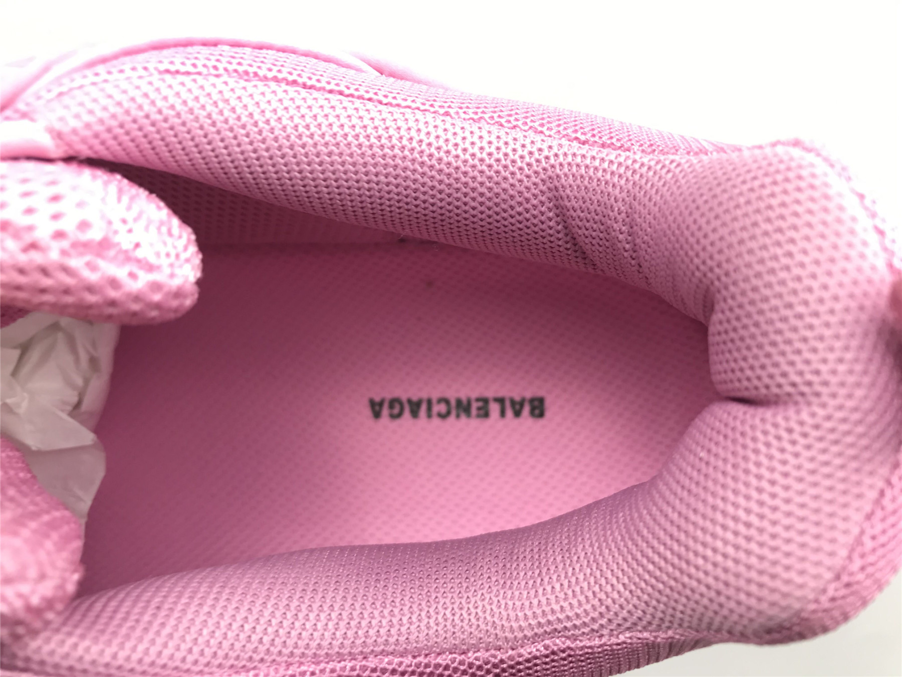 UA TRIPLE S CLEAR SOLE SNEAKER PINK