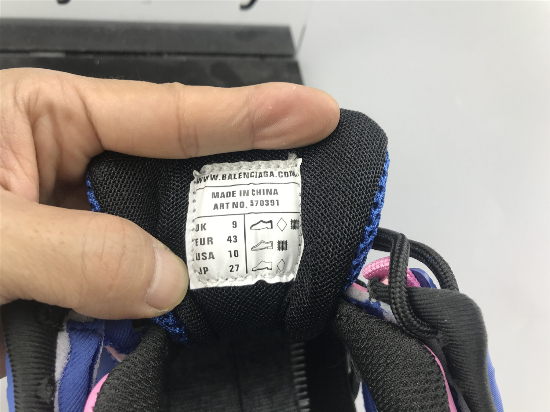 UA TRACK 2 TRAINER BLUE PINK