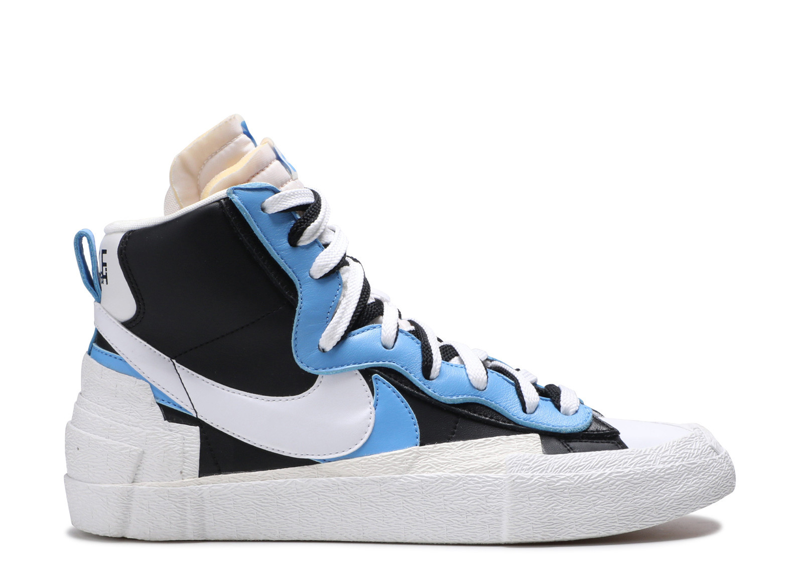 UA NIKE SACAI X BLAZER MID 'BLACK BLUE'