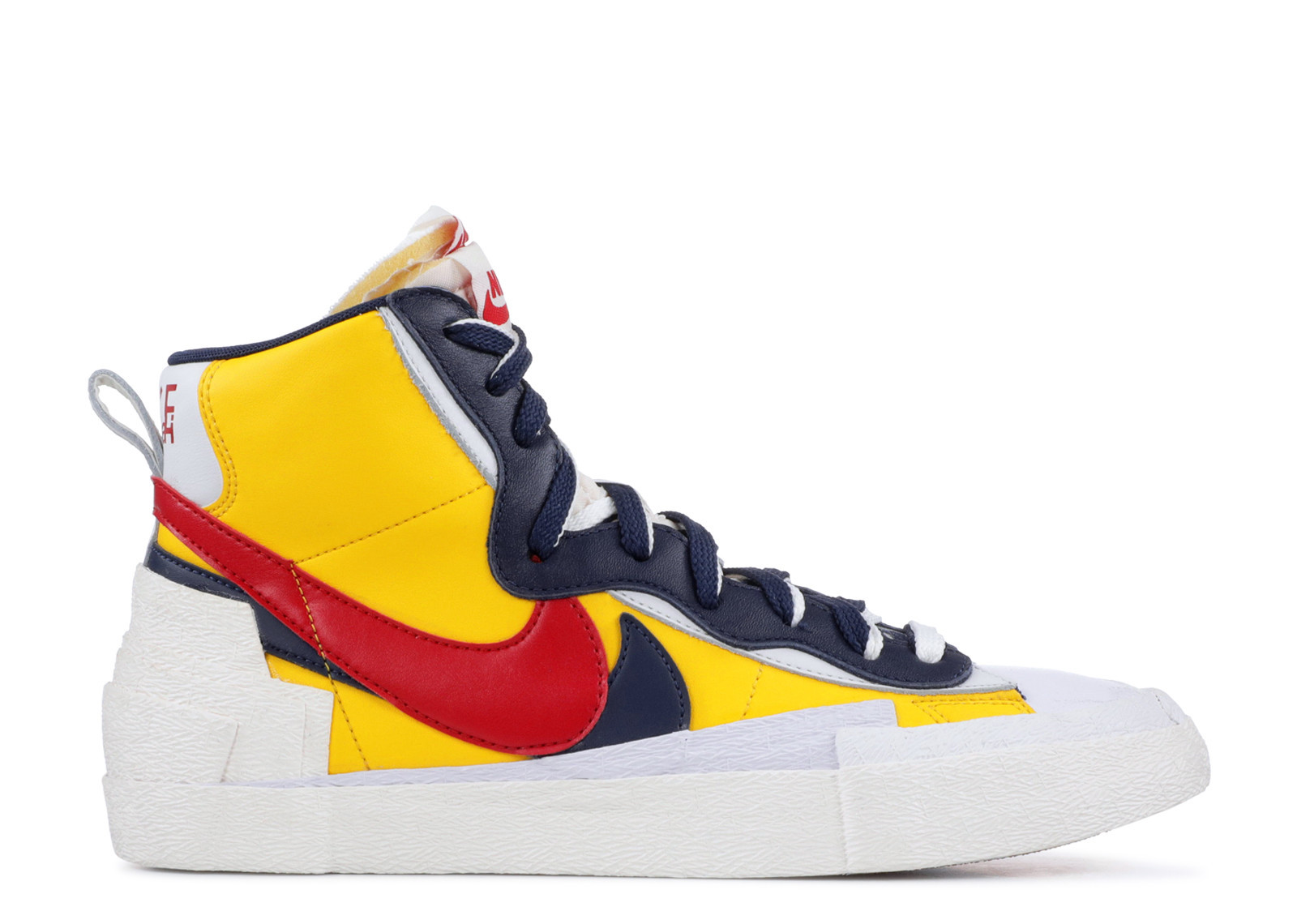 UA NIKE SACAI X BLAZER MID 'MAIZE NAVY'