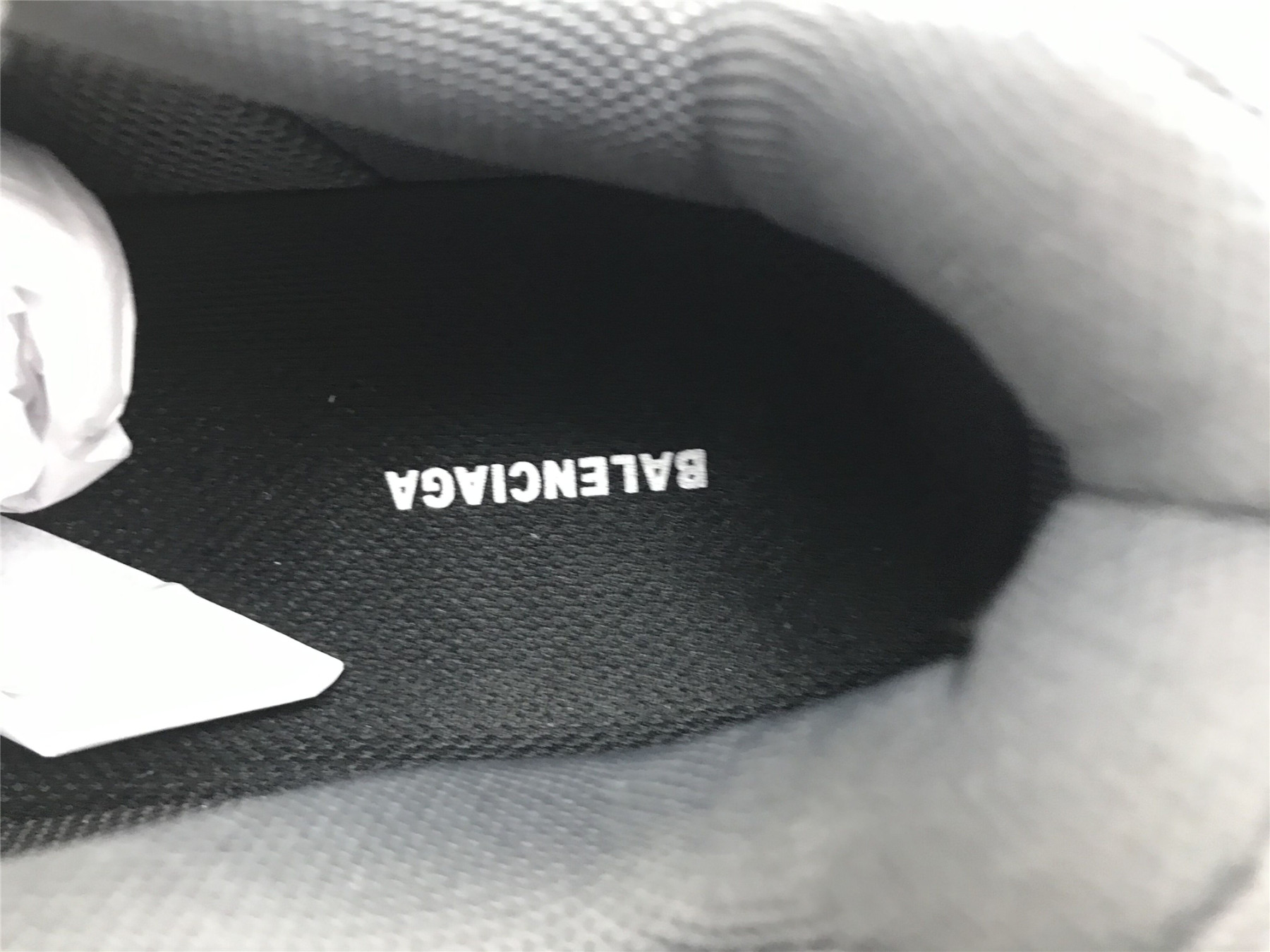 UA TRIPLE S CLEAR SOLE SNEAKER BLACK ASH
