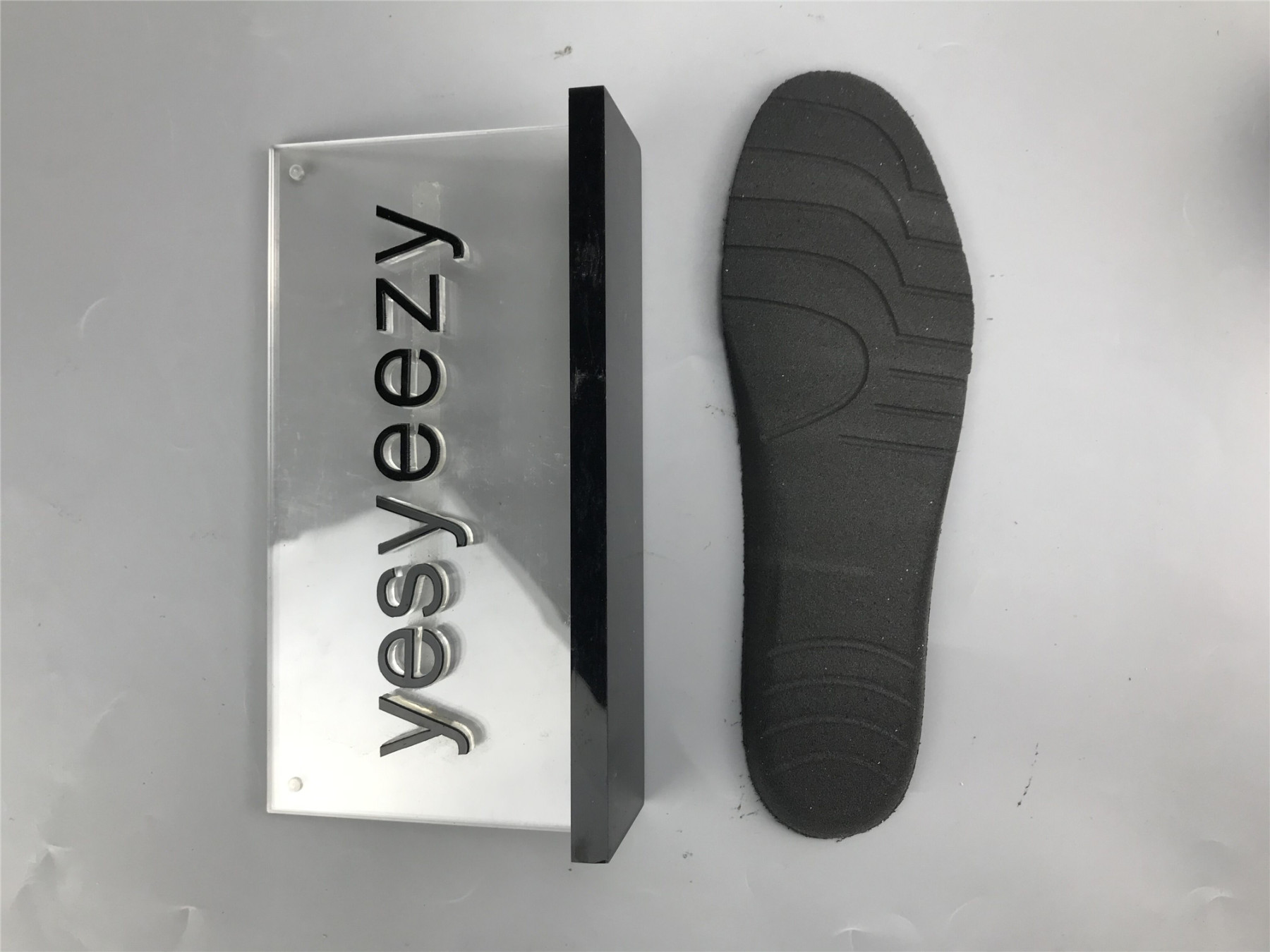 UA TRIPLE S CLEAR SOLE SNEAKER BLACK LAKE BLUE