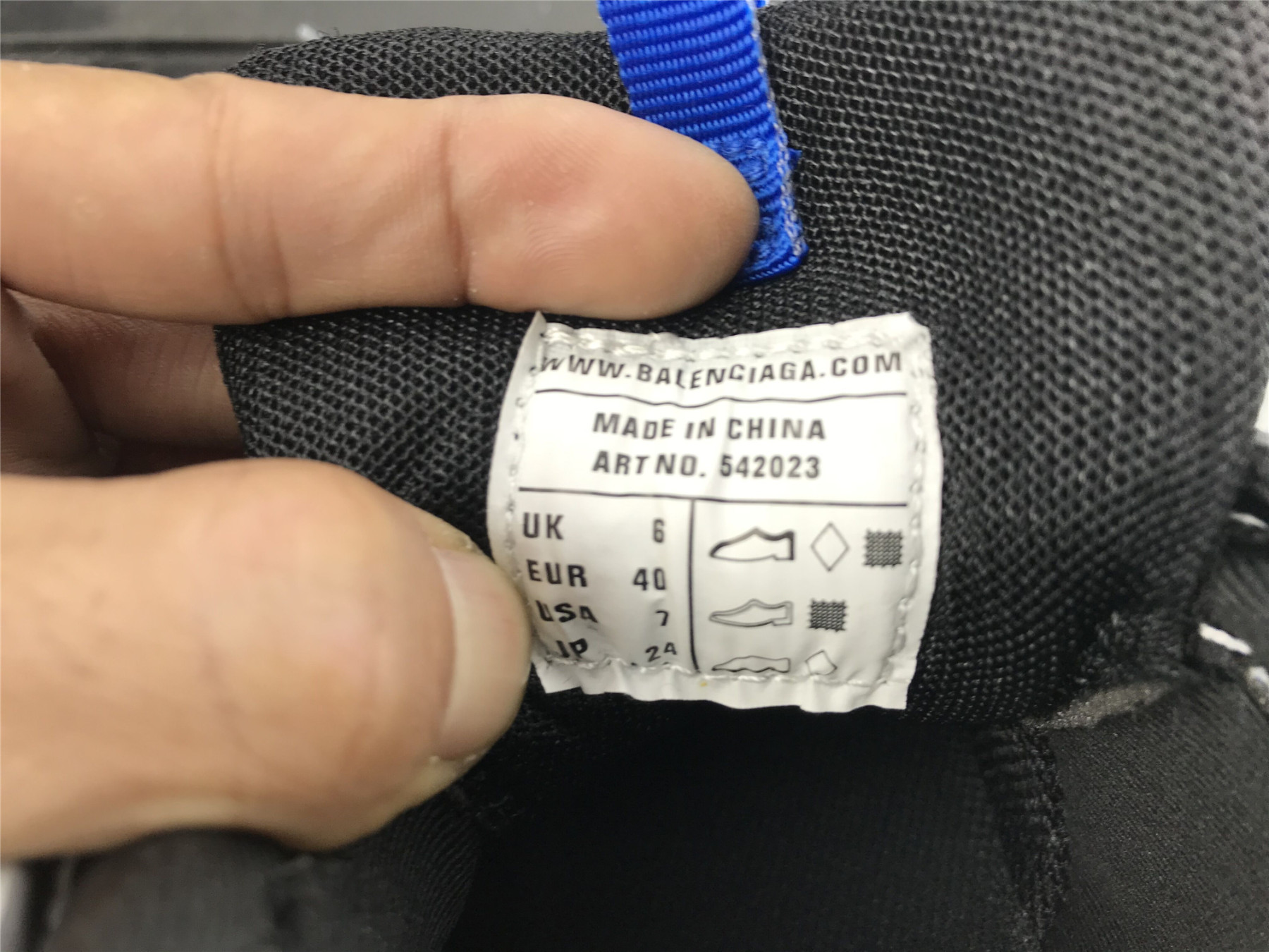 UA TRACK TRAINER BLACK ROYAL SNEAKER
