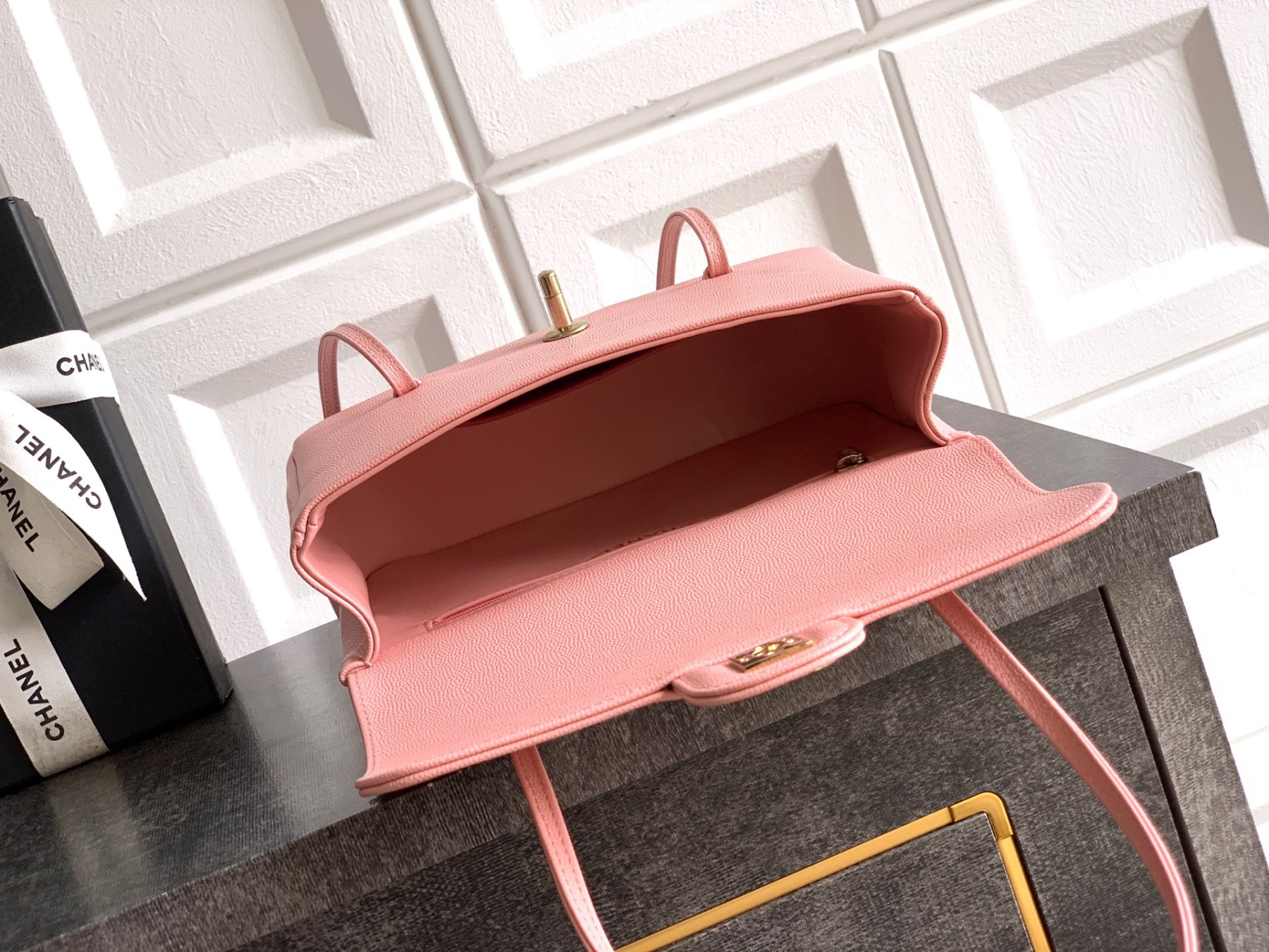 Ch**el small flap bag as6130 15x22x7cm