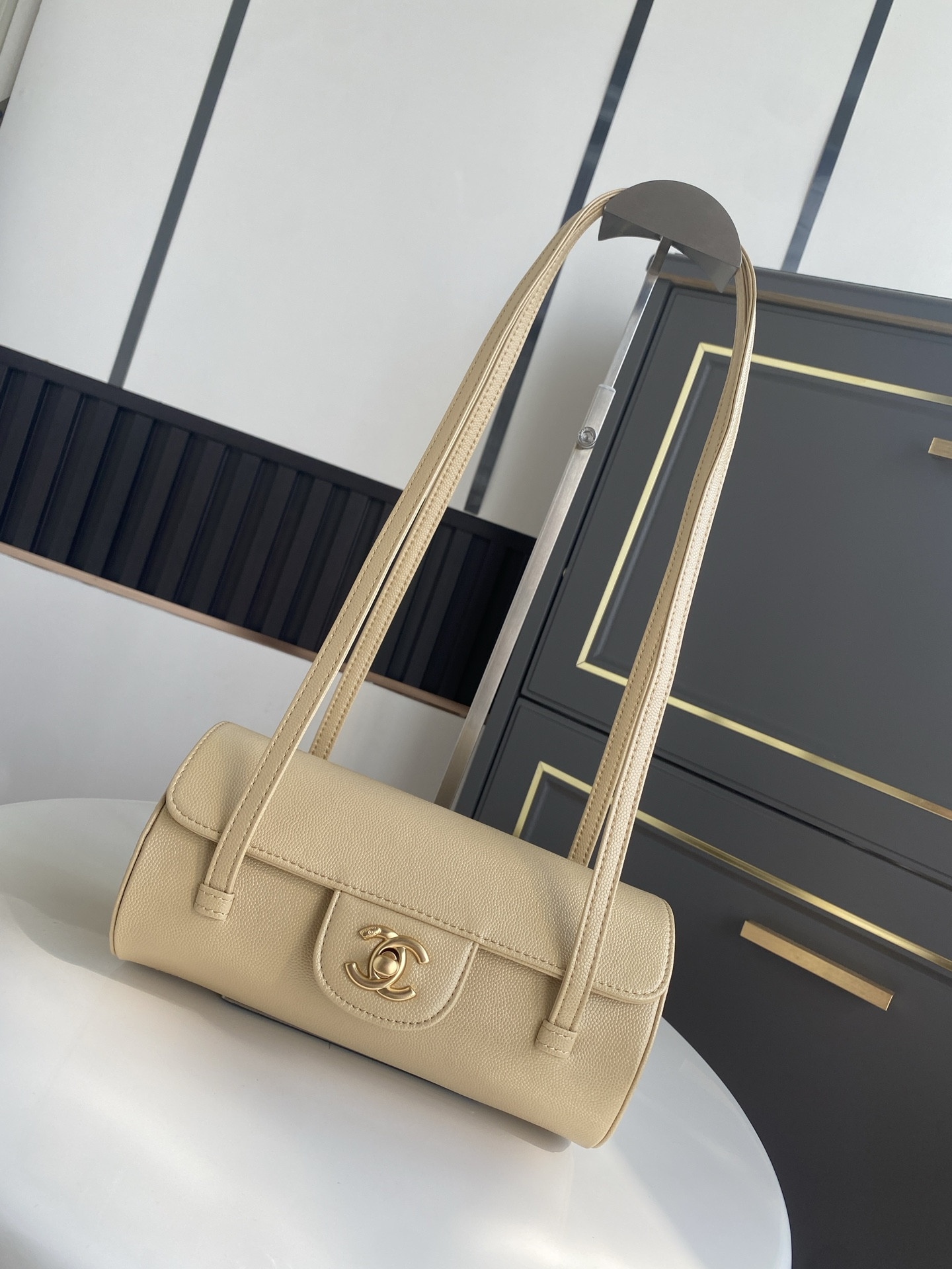 Ch**el small bowling bag as6143 10x20.5x10cm