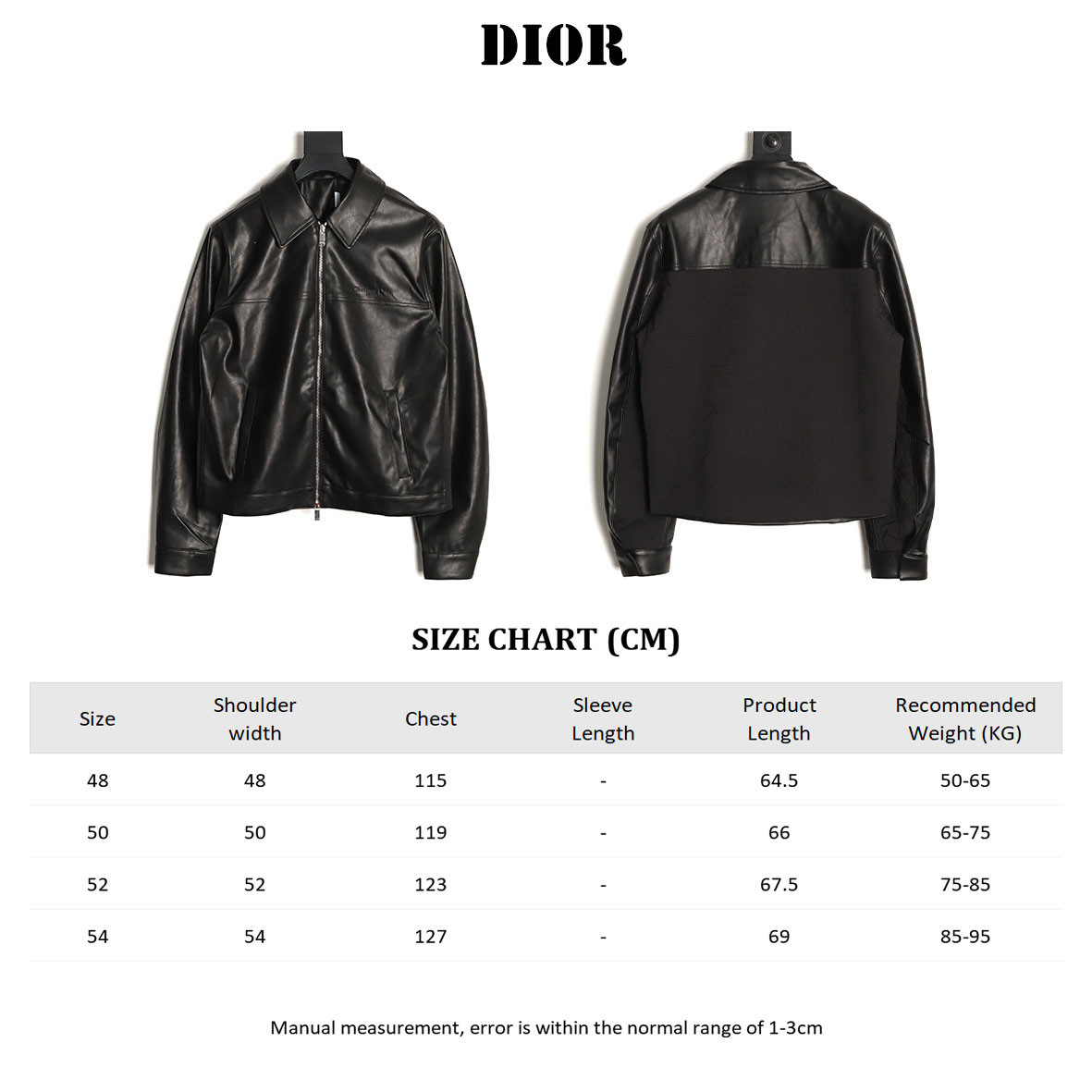 D10r leather jacket